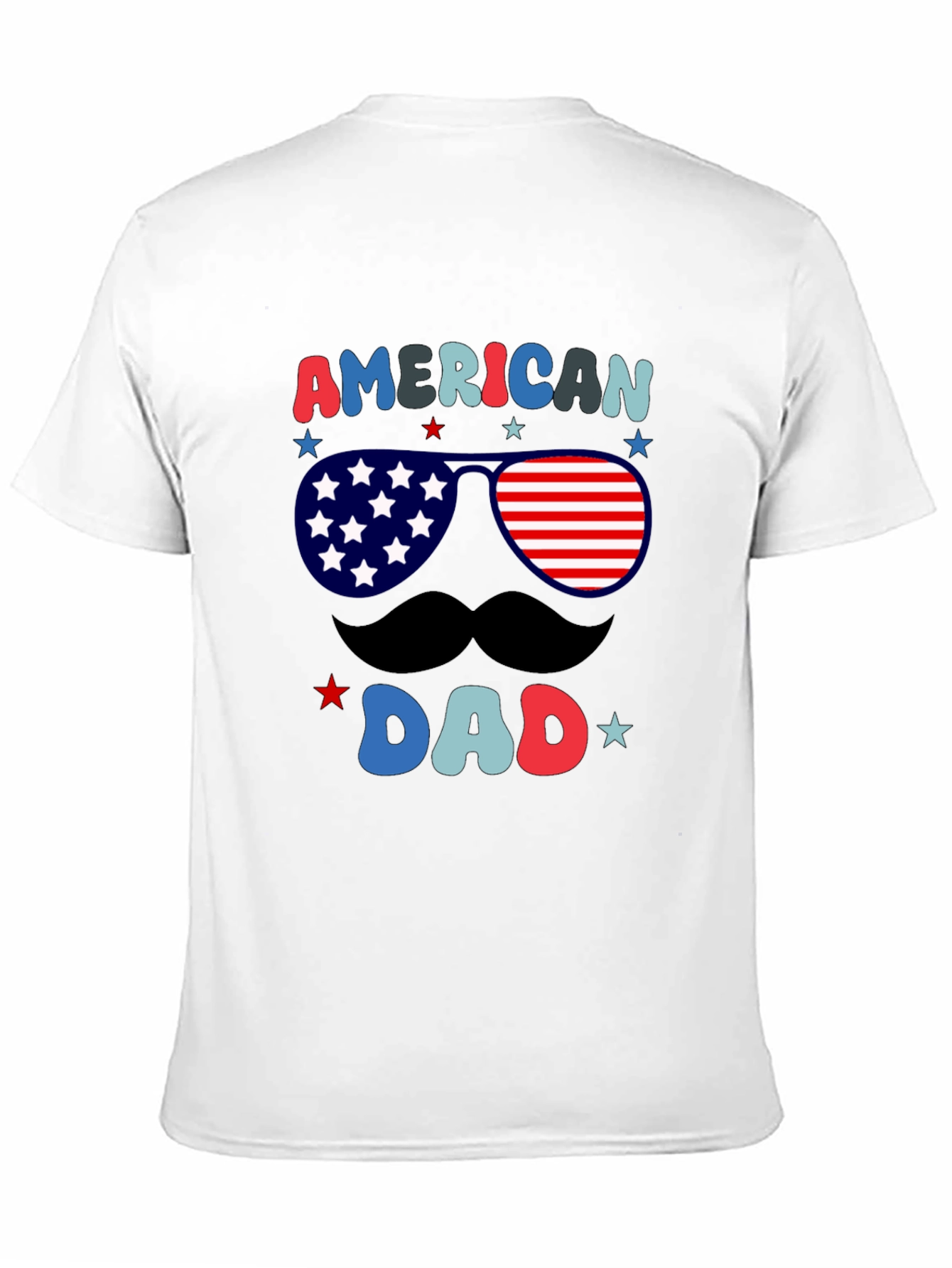 American Dad T-Shirt - Patriotic Fathers Day Tee