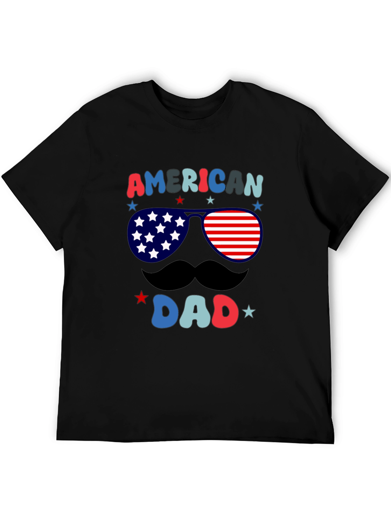 American Dad T-Shirt - Patriotic Fathers Day Tee