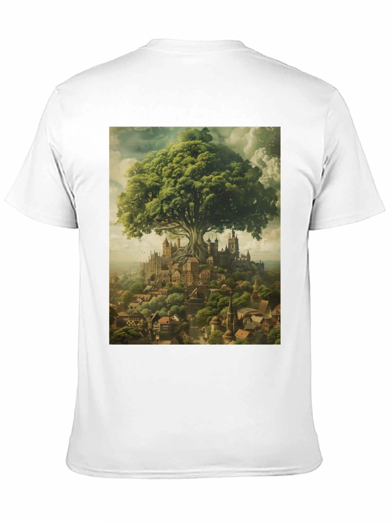 Enchanted Tree City Graphic Tee