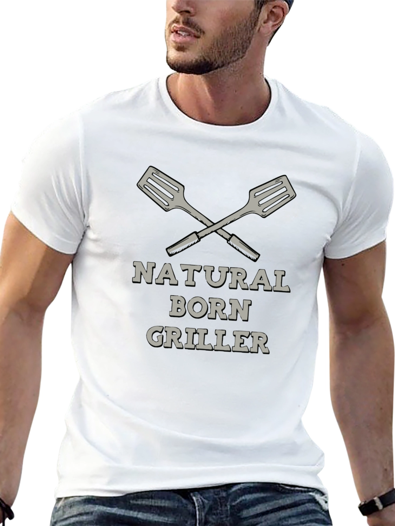 Natural Born Griller Graphic Tee