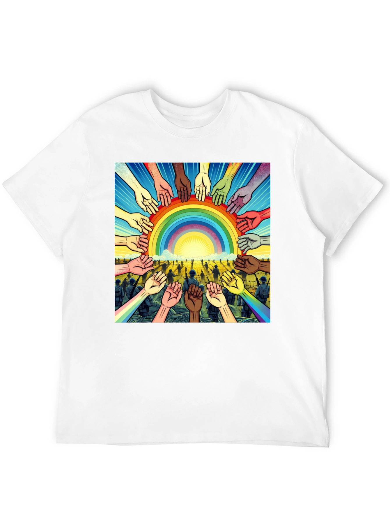 Unity Rainbow Graphic Tee