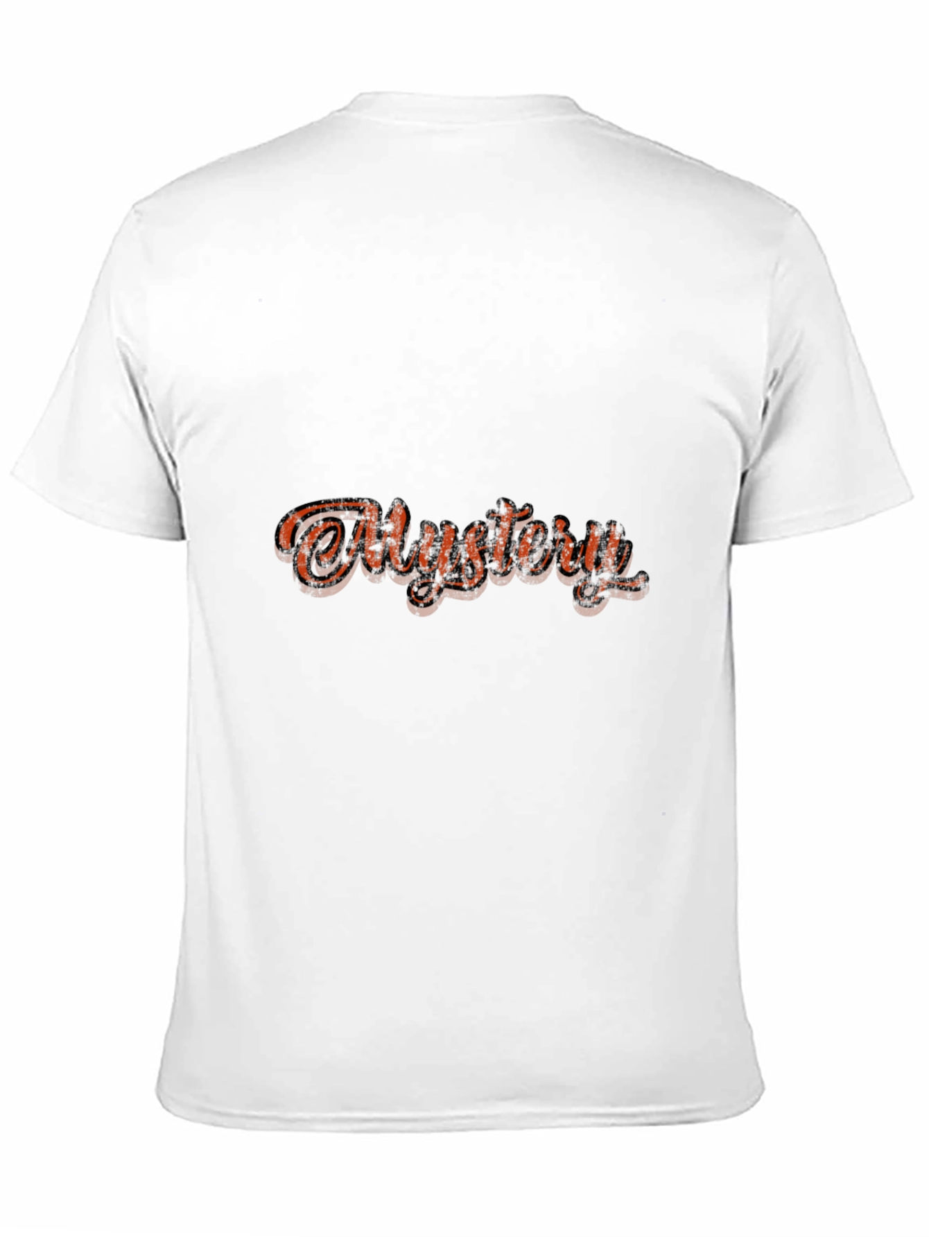 Mystery Graphic Tee - Retro Style Mens T-Shirt