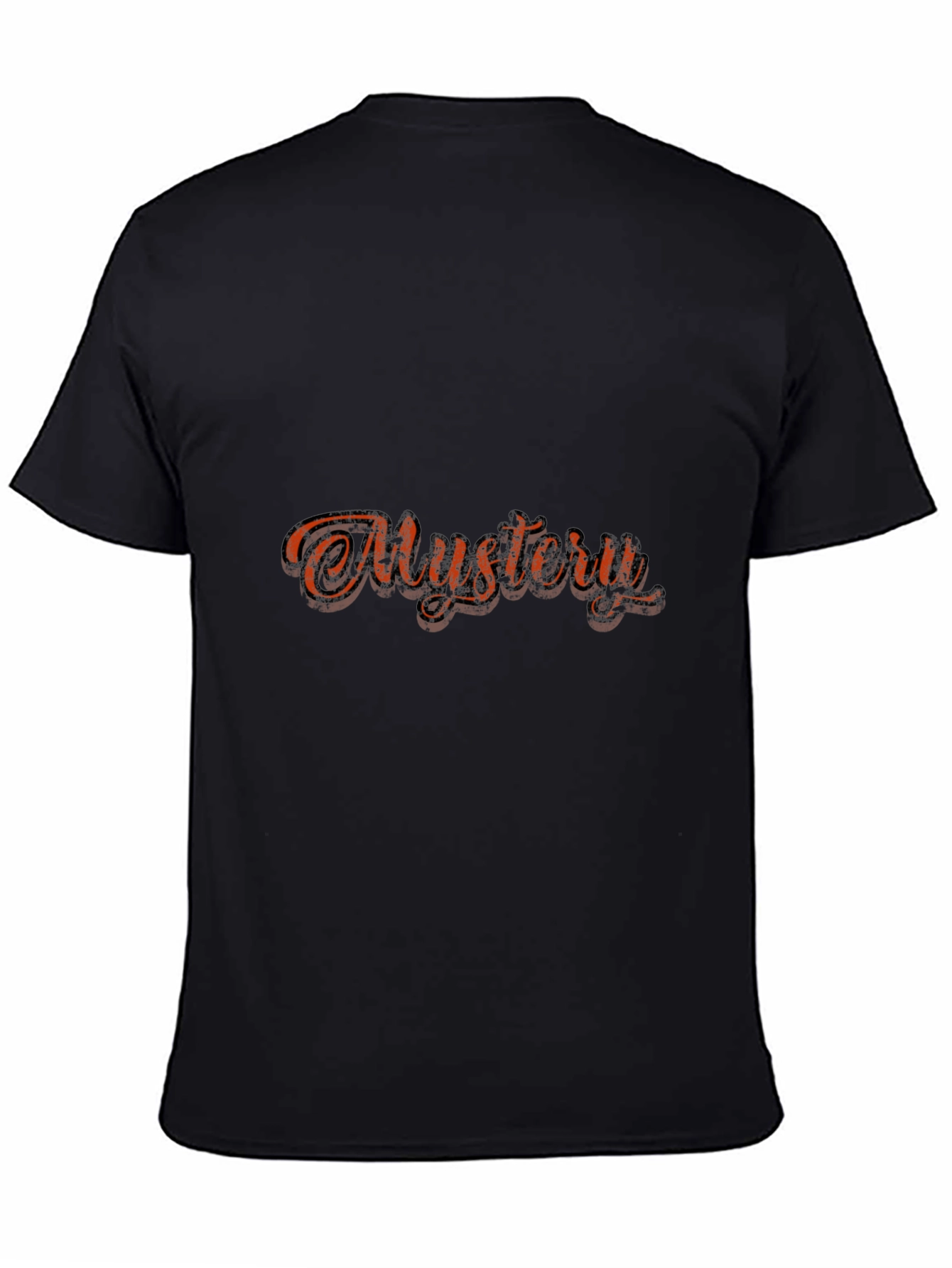 Mystery Graphic Tee - Retro Style Mens T-Shirt
