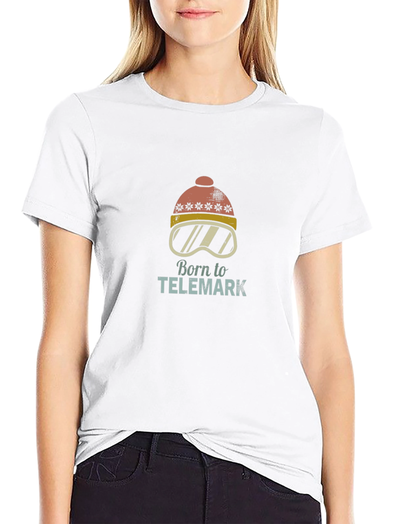 Born to Telemark Skiing T-Shirt