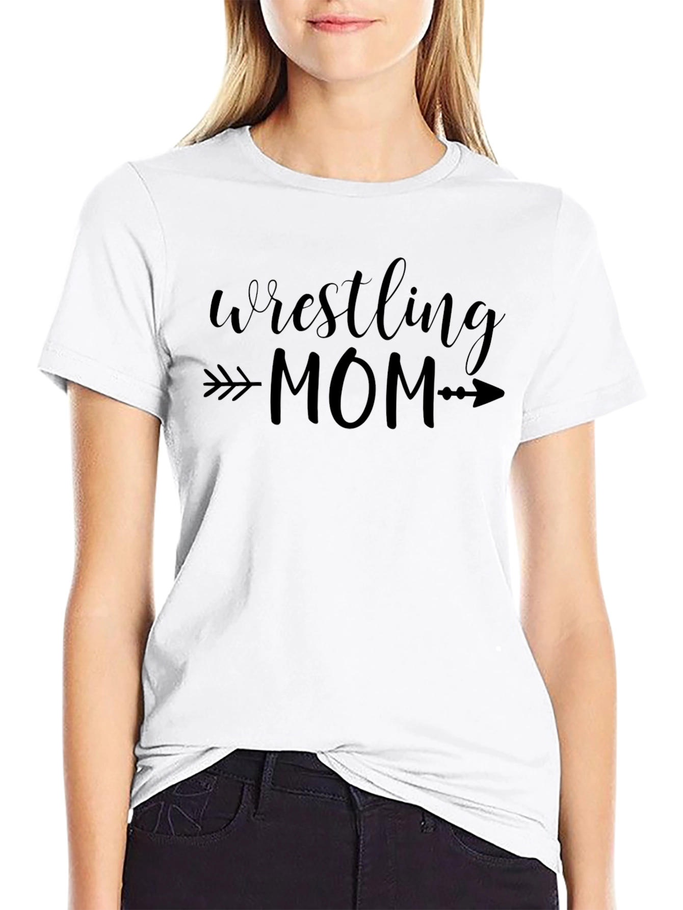 Wrestling Mom Graphic T-Shirt