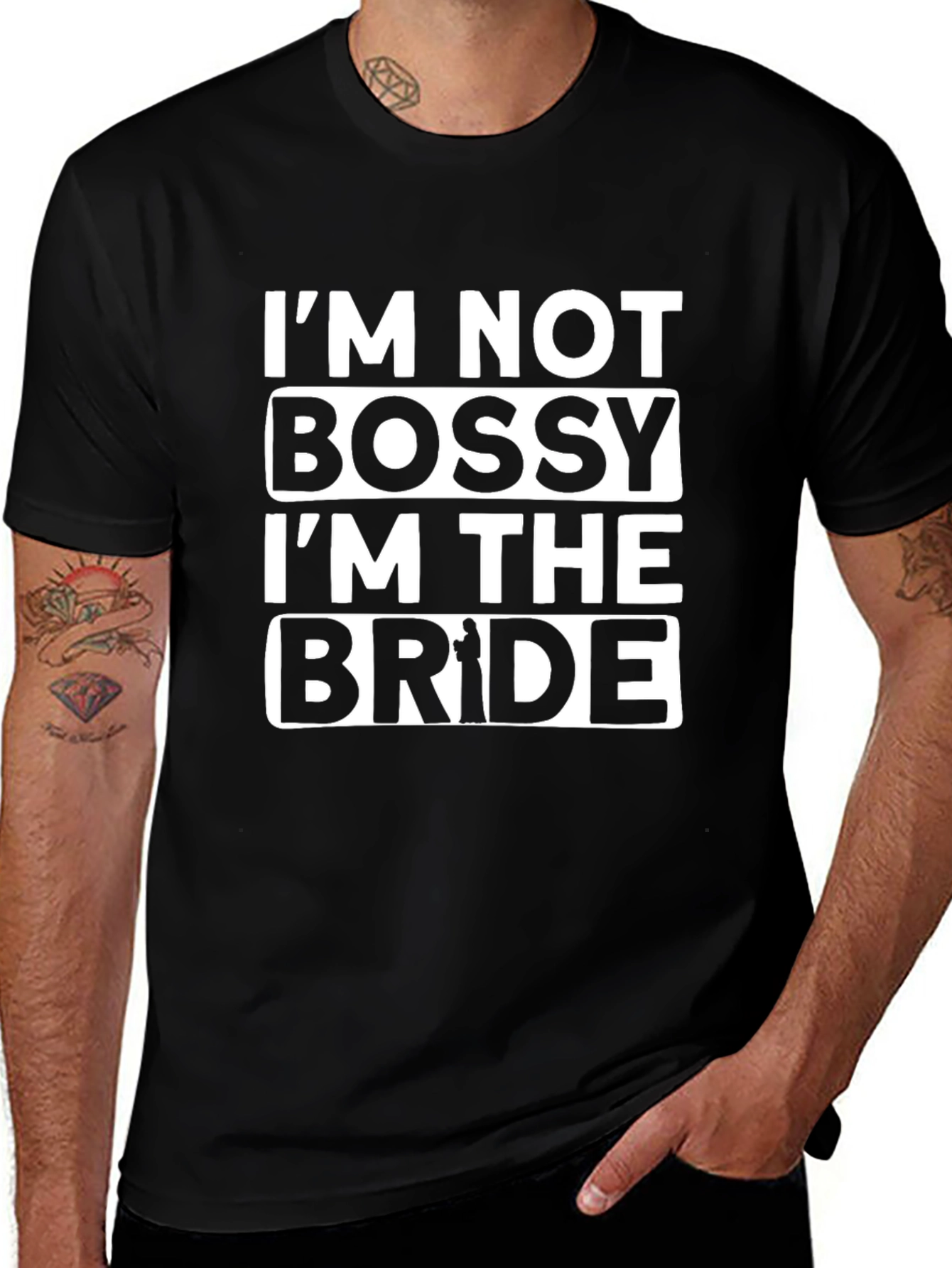 Im Not Bossy Im The Bride T-Shirt