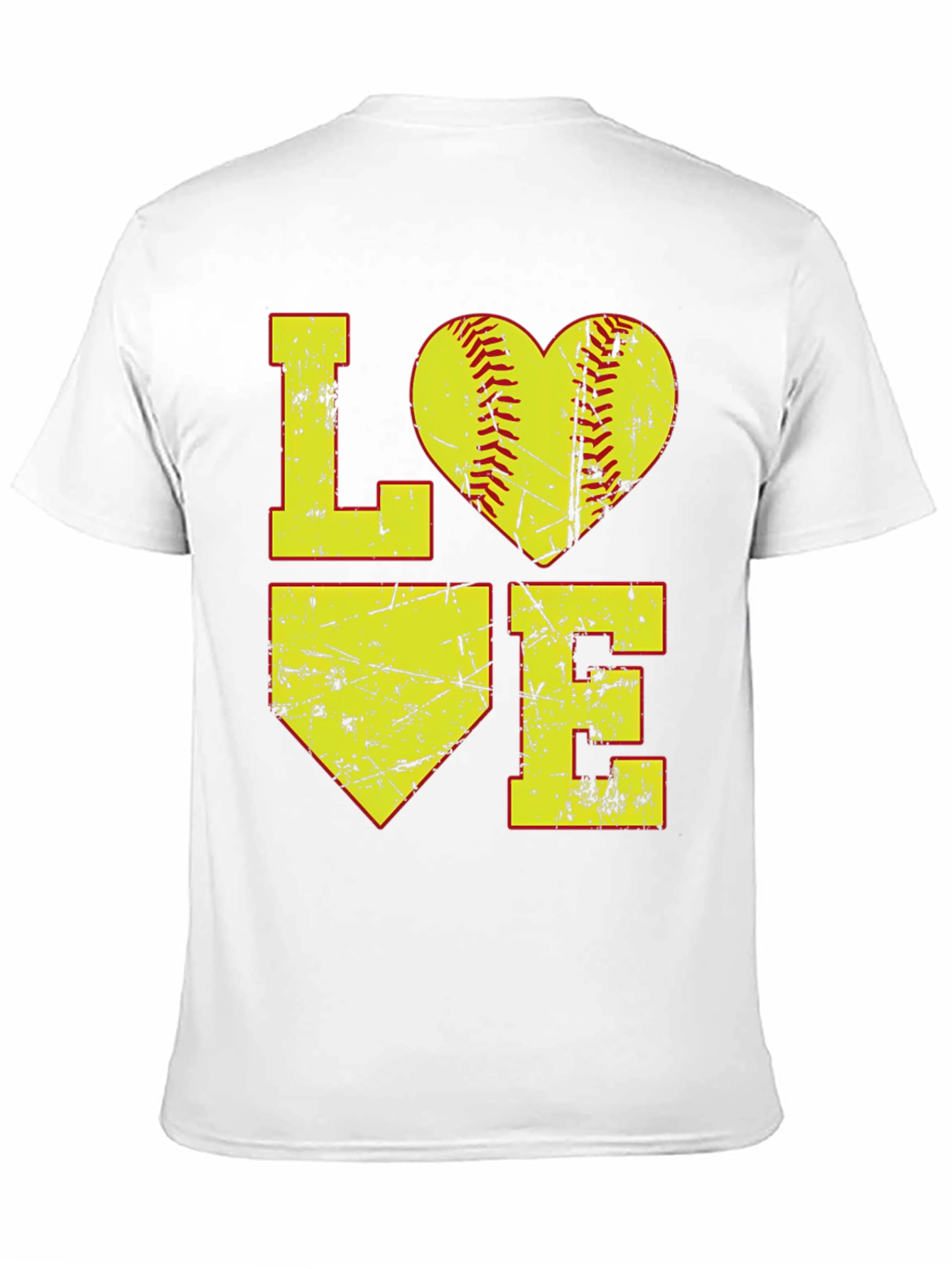 Softball Love Graphic Tee - Black