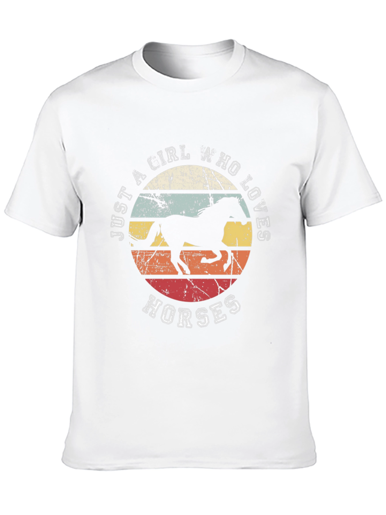 Just A Girl Who Loves Horses T-Shirt
