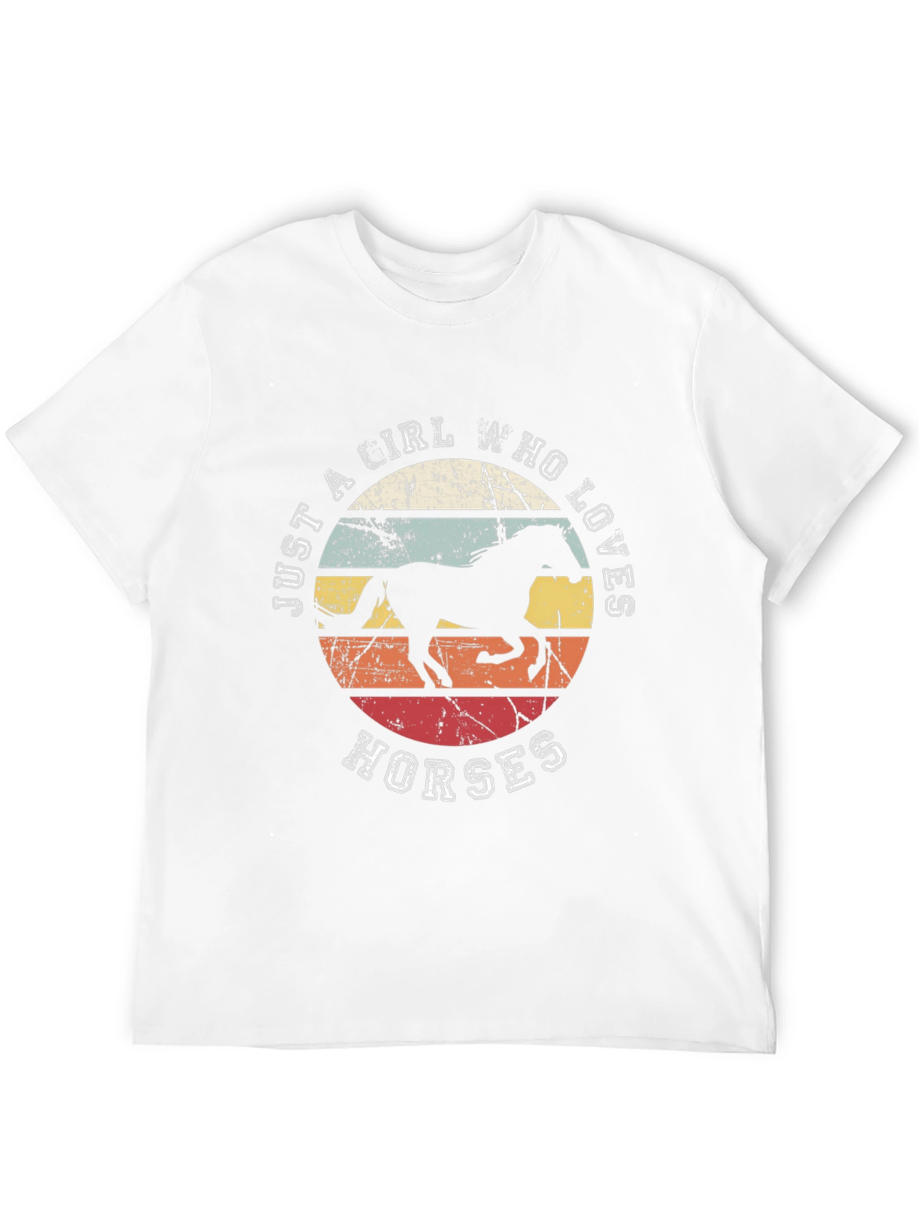 Just A Girl Who Loves Horses T-Shirt