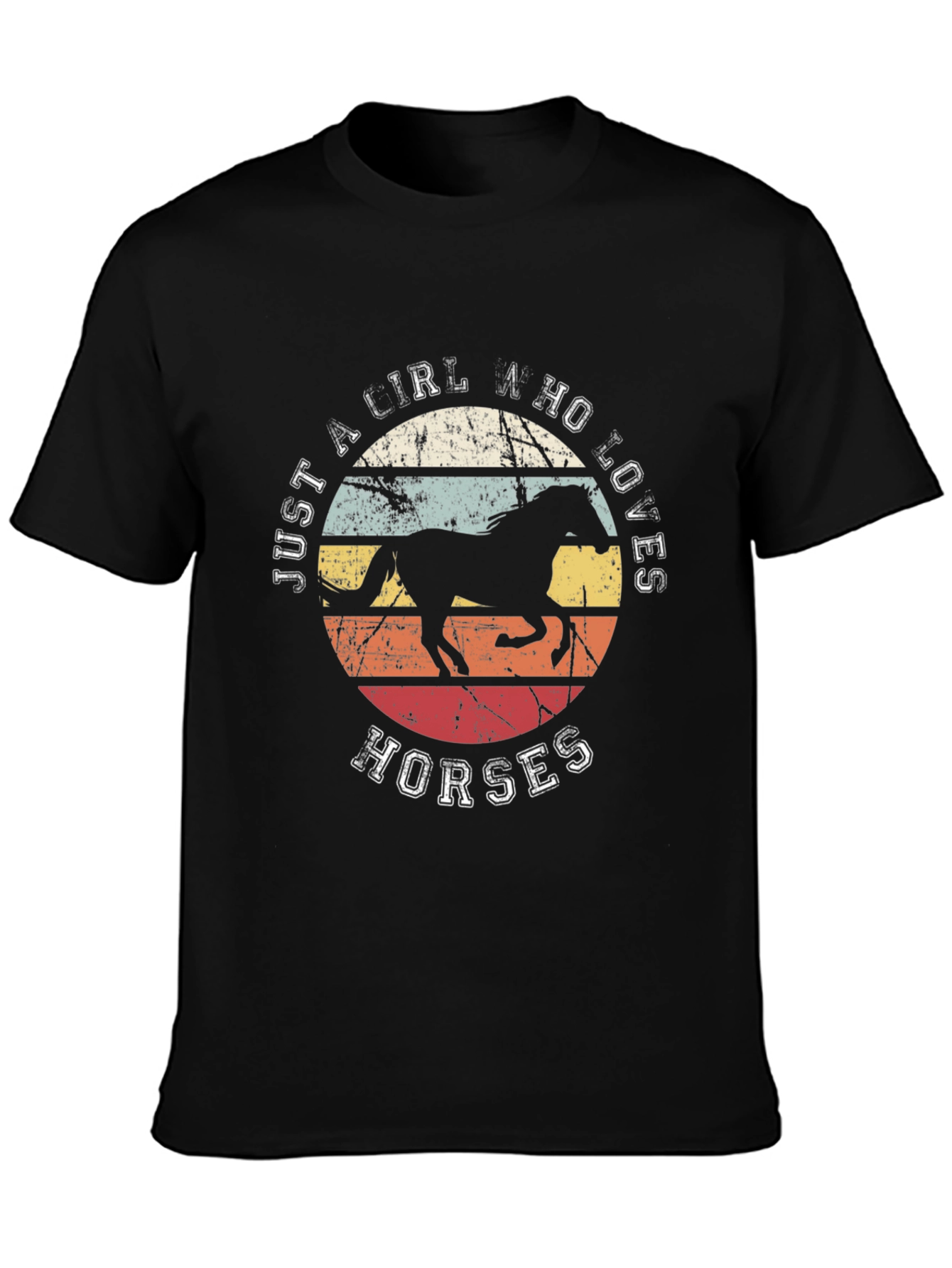 Just A Girl Who Loves Horses T-Shirt
