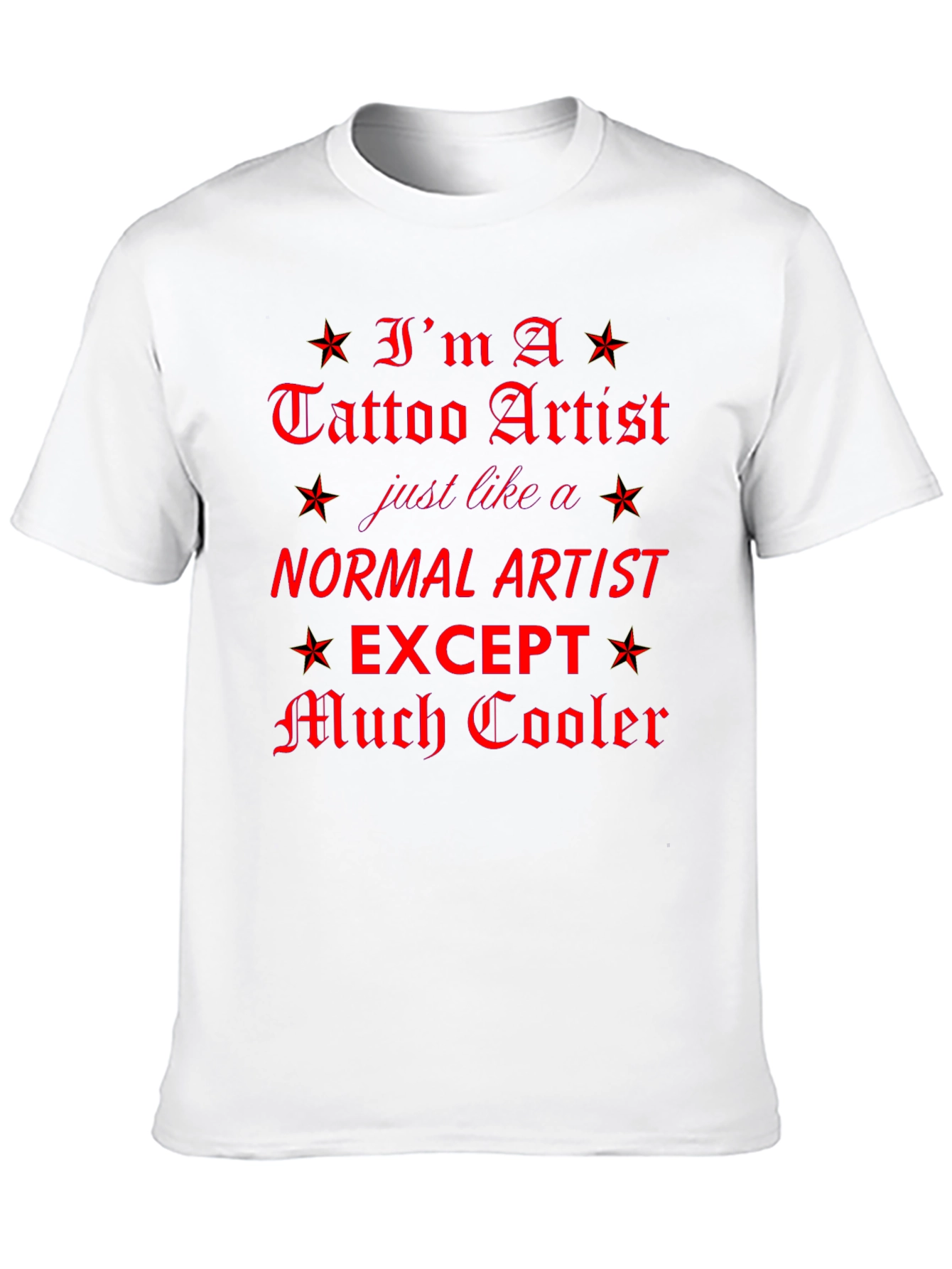 Tattoo Artist Graphic Tee - Cool Artist T-Shirt