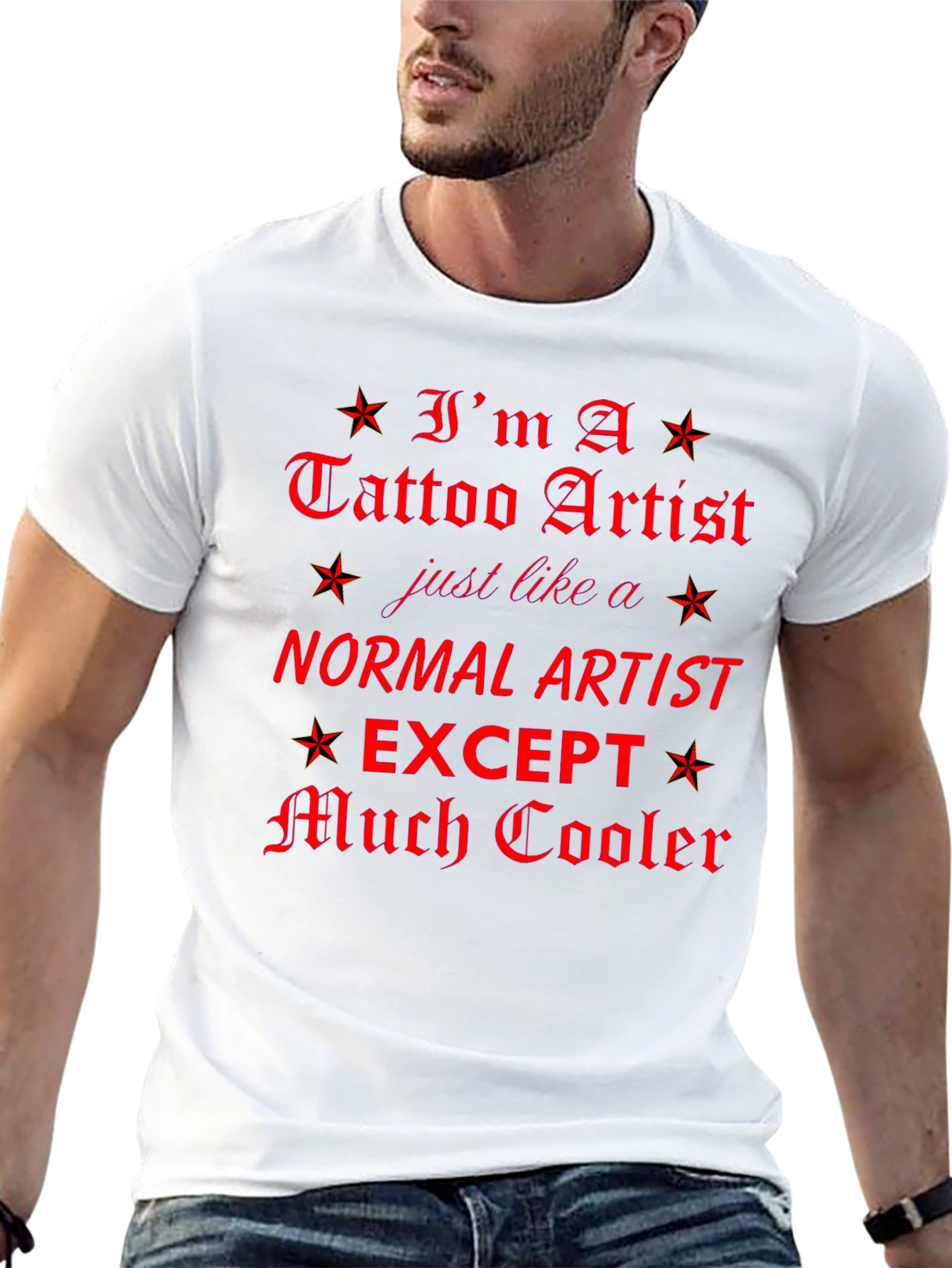 Tattoo Artist Graphic Tee - Cool Artist T-Shirt