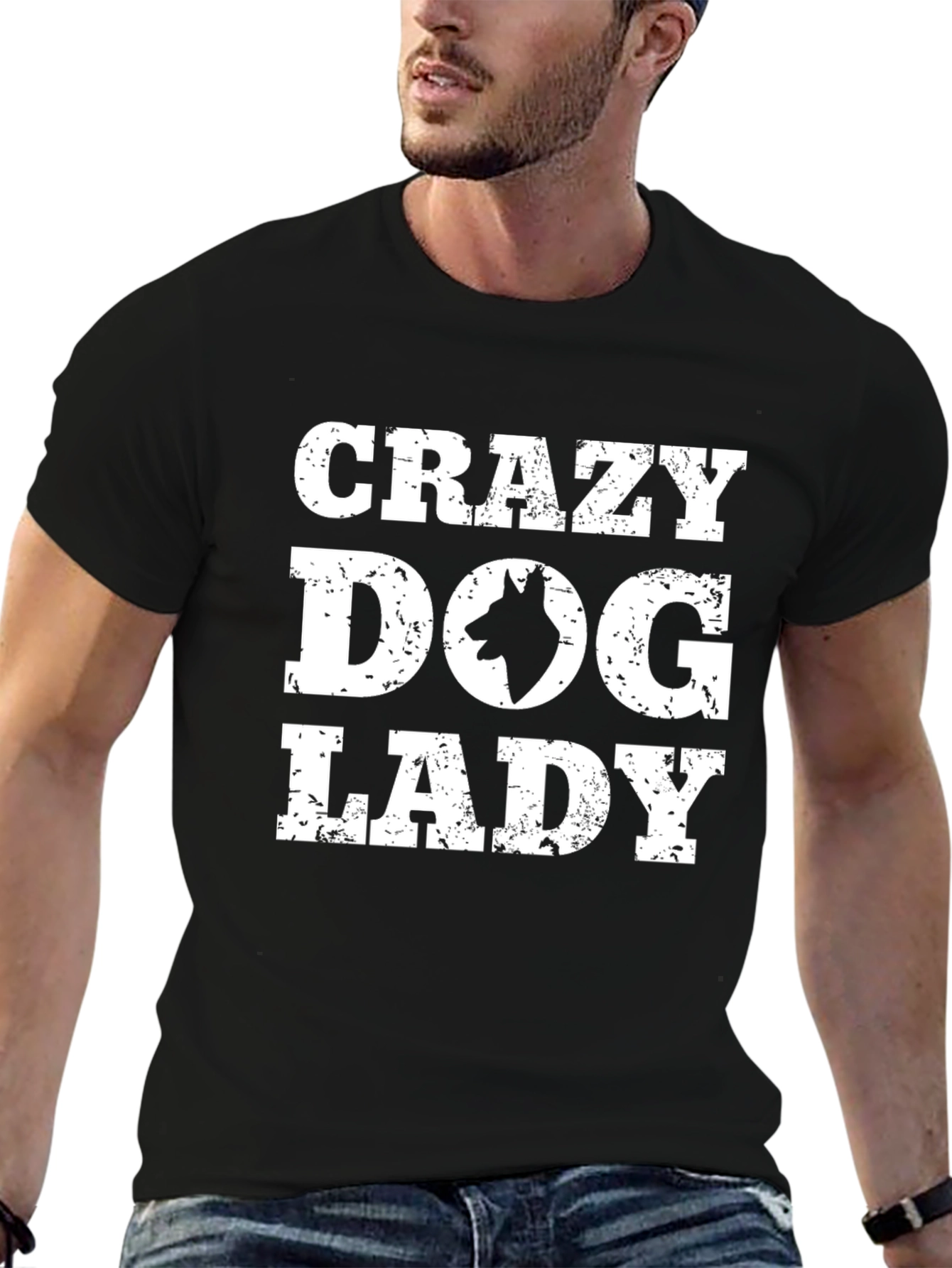 Crazy Dog Lady T-Shirt - Dog Lover Tee