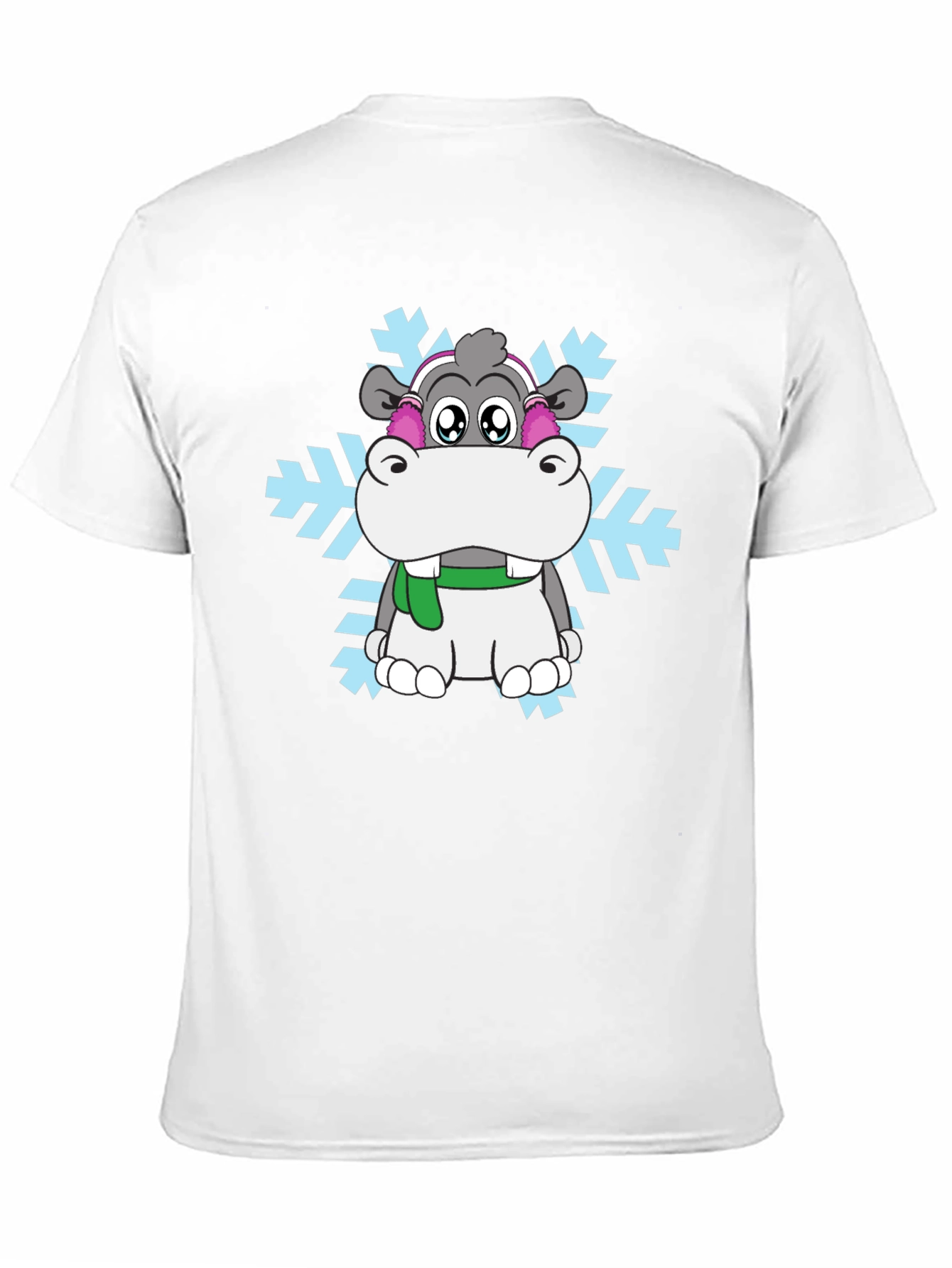 Winter Hippo T-Shirt
