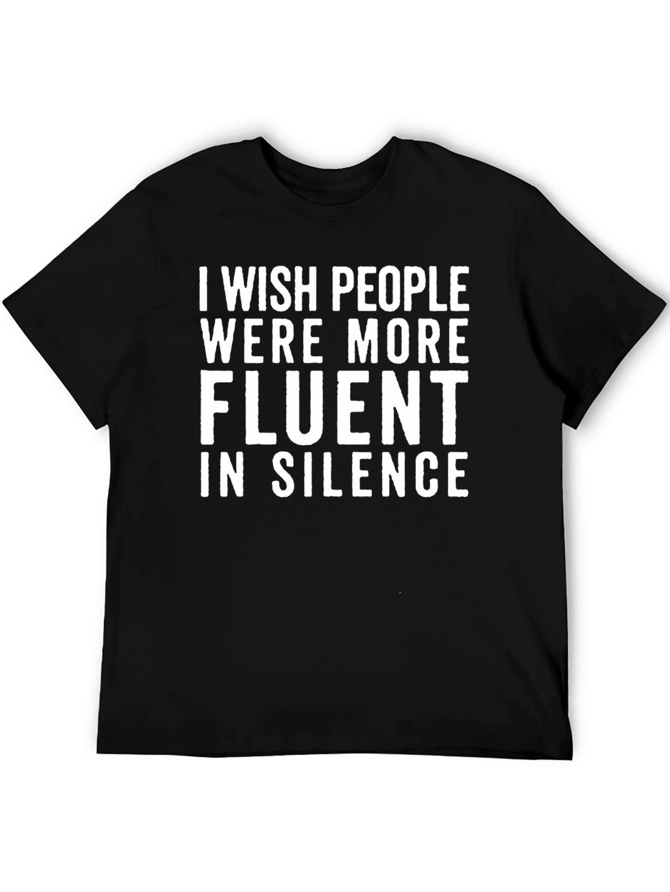 Fluent in Silence Graphic Tee