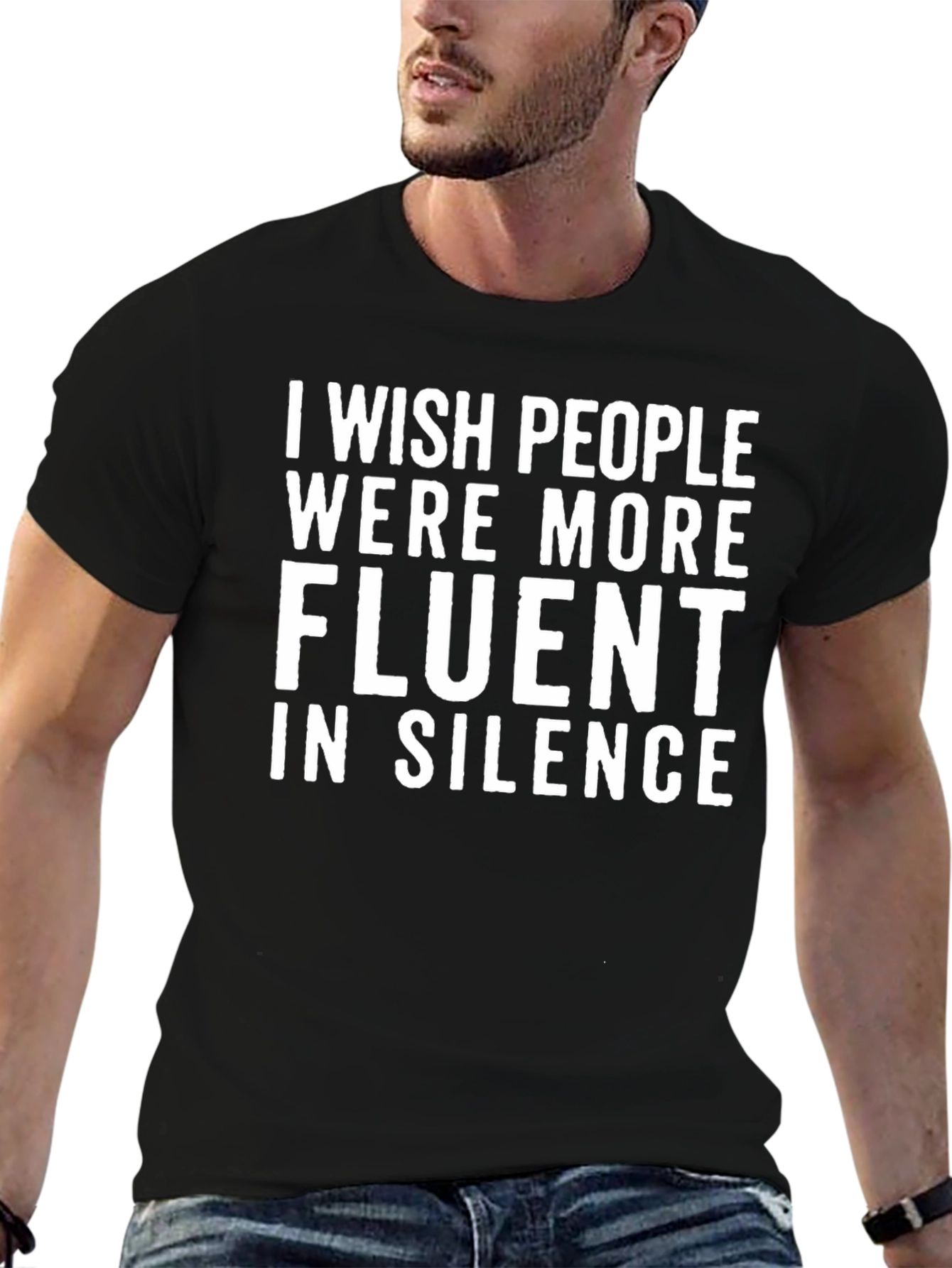 Fluent in Silence Graphic Tee