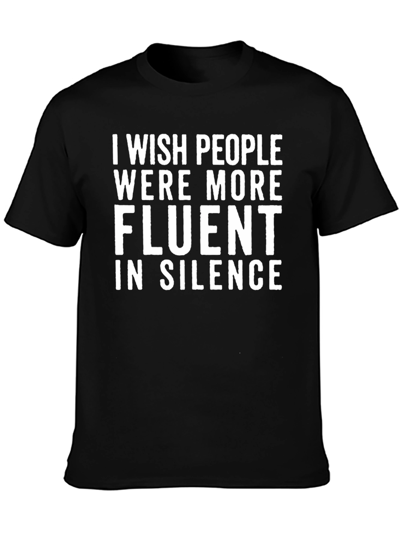 Fluent in Silence Graphic Tee