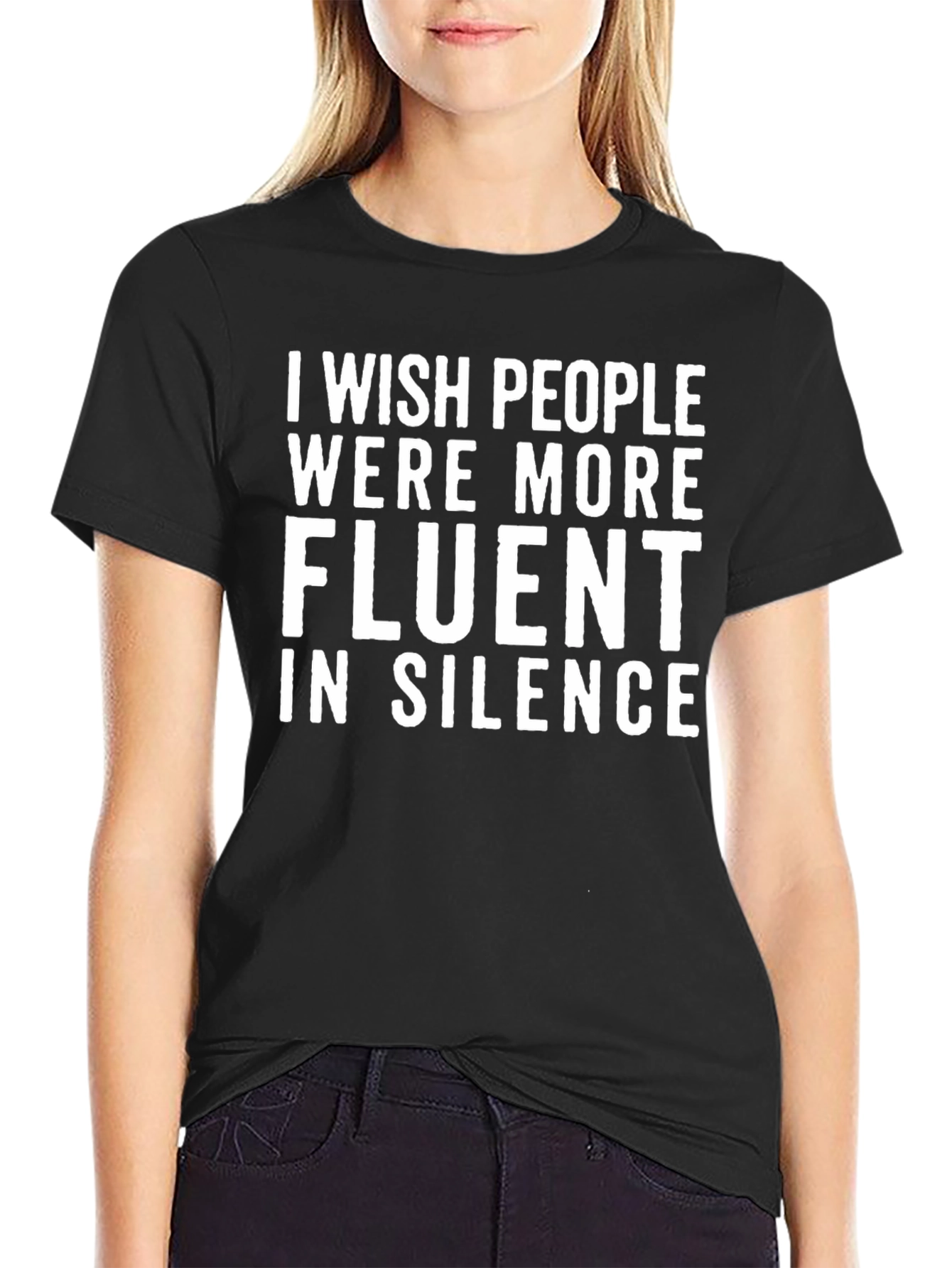 Fluent in Silence Graphic Tee