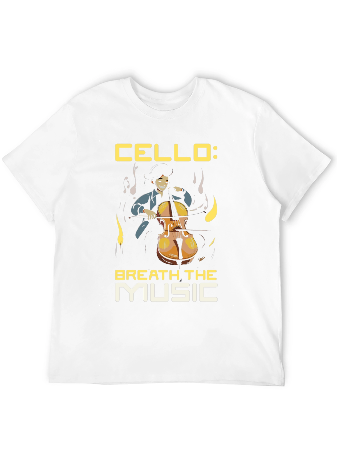 Cello Breathe the Music T-Shirt