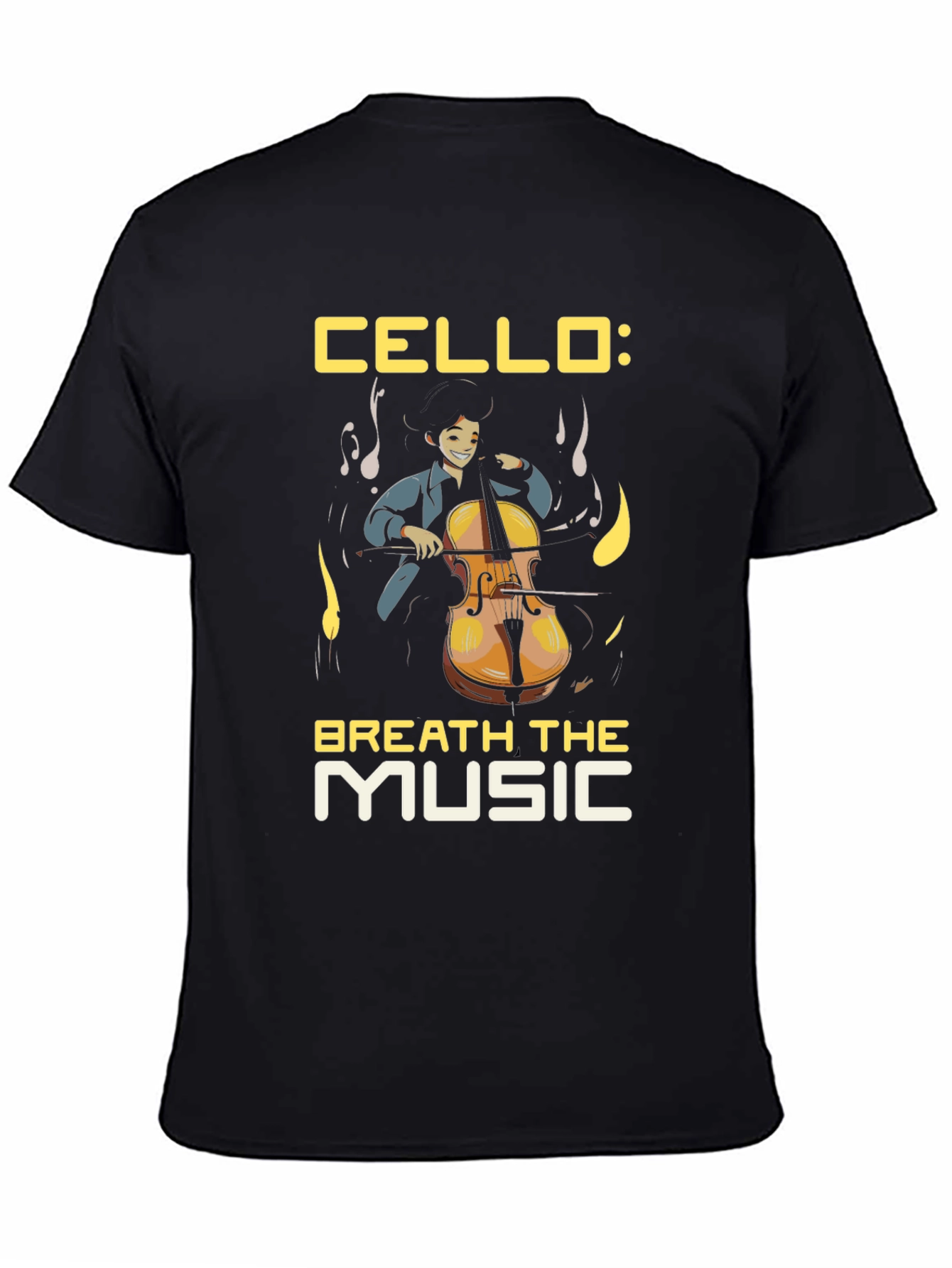 Cello Breathe the Music T-Shirt