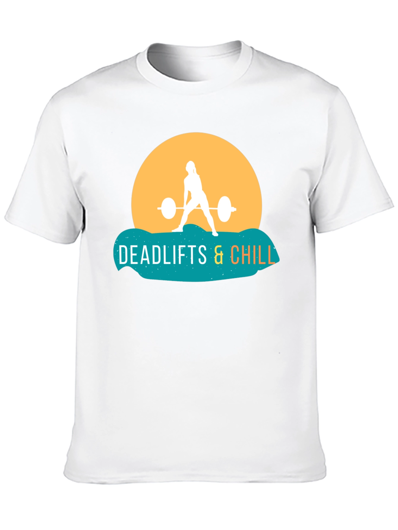 Deadlifts & Chill T-Shirt - Gym Workout Tee