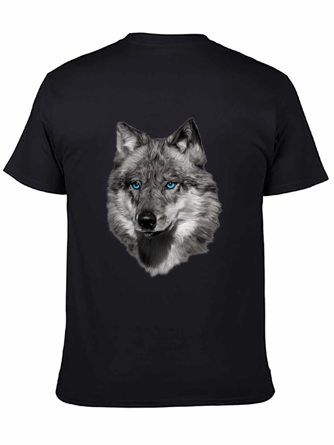 Wolf Graphic Tee - Cool Animal Print Shirt