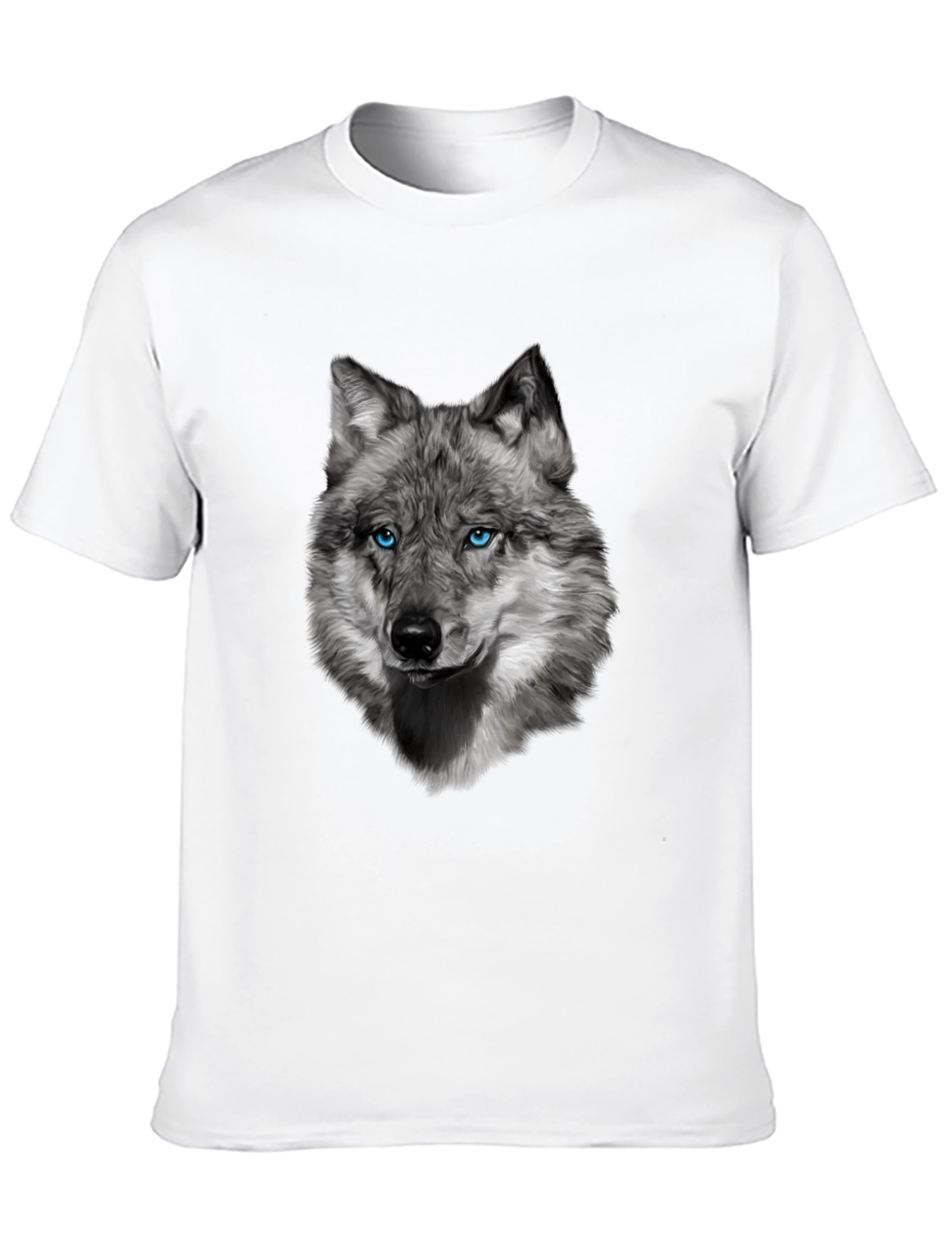 Wolf Graphic Tee - Cool Animal Print Shirt