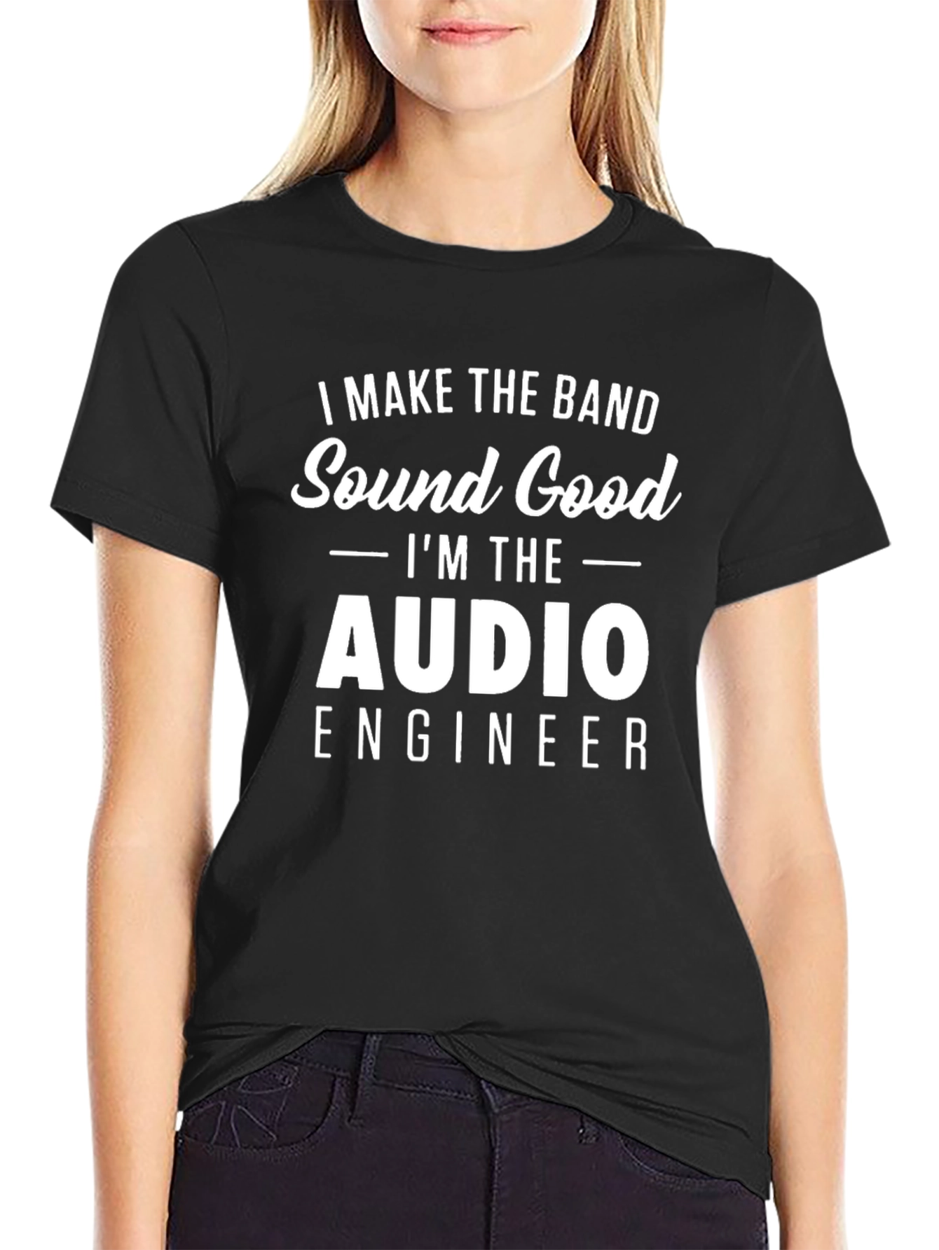 Audio Engineer T-Shirt - Sound Good Band Tee