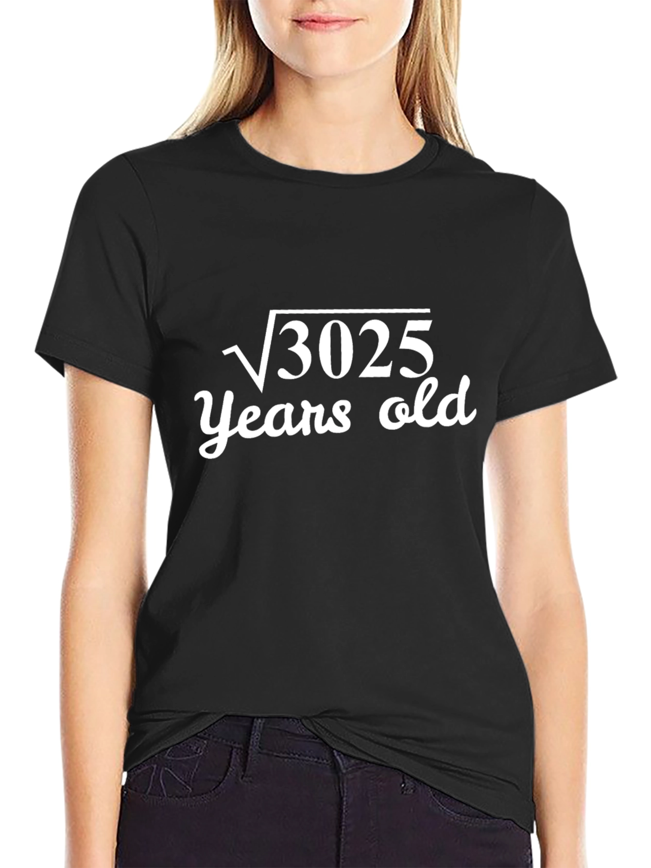 Funny 55th Birthday Math T-Shirt