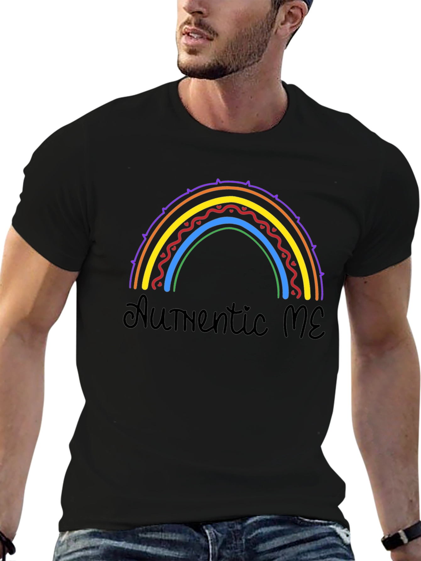 Authentic ME Rainbow Pride T-Shirt