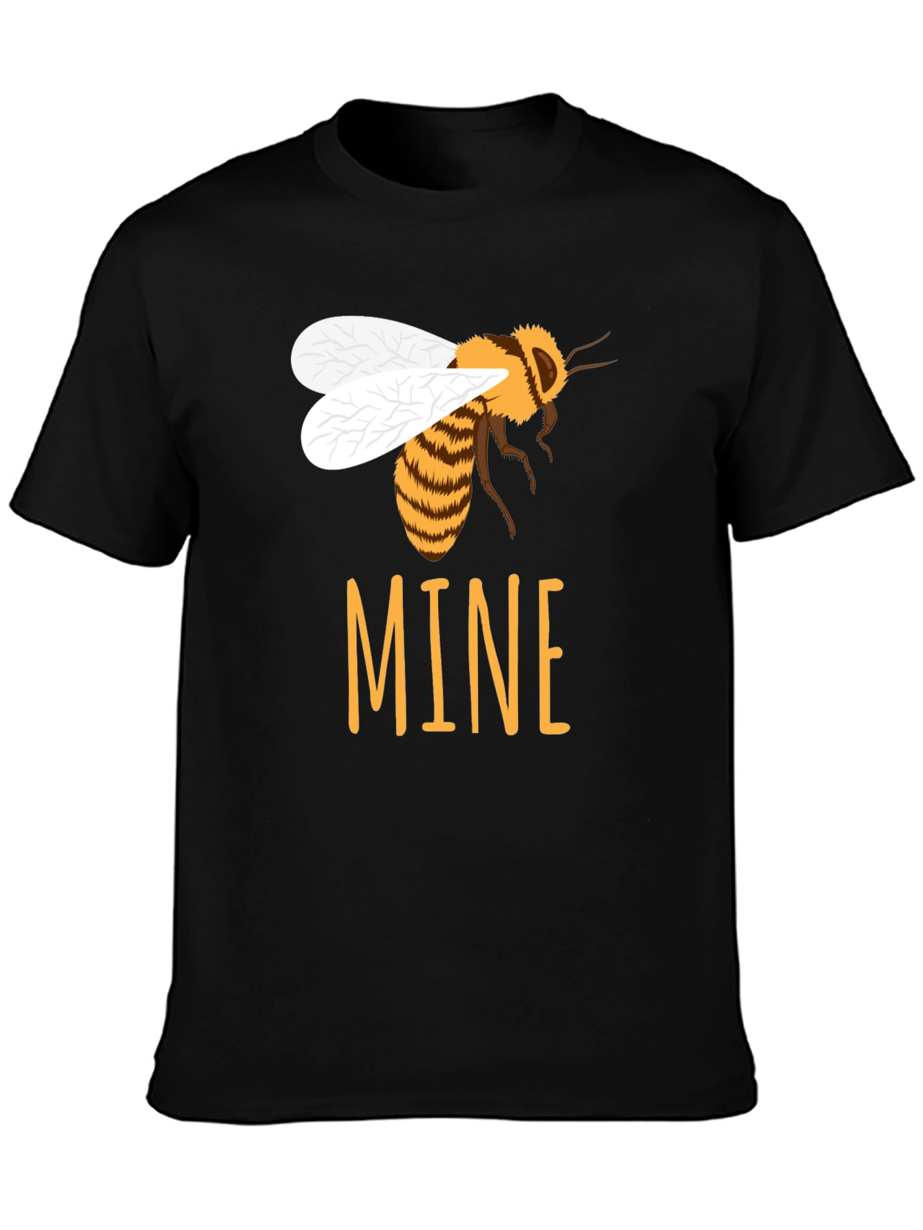 Bee Mine Graphic T-Shirt - Black