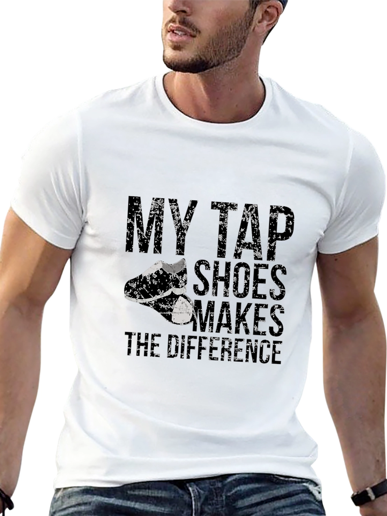 My Tap Shoes Make the Difference Black T-Shirt