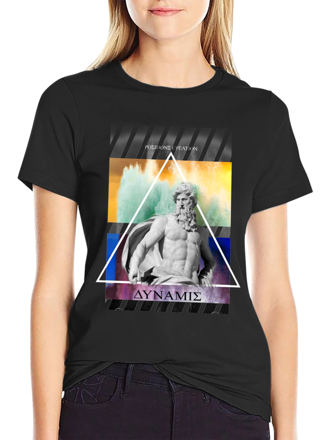 Poseidon Graphic Print T-Shirt