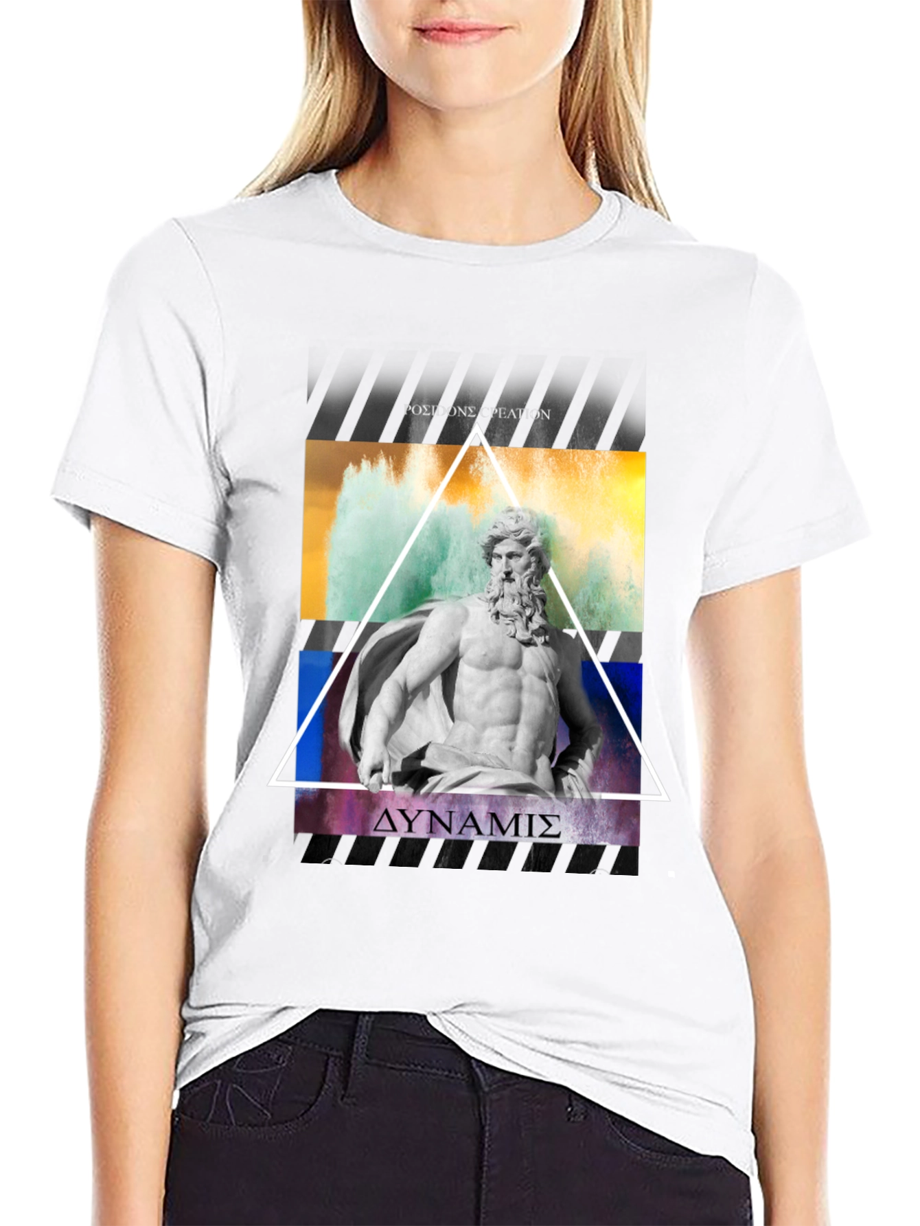 Poseidon Graphic Print T-Shirt