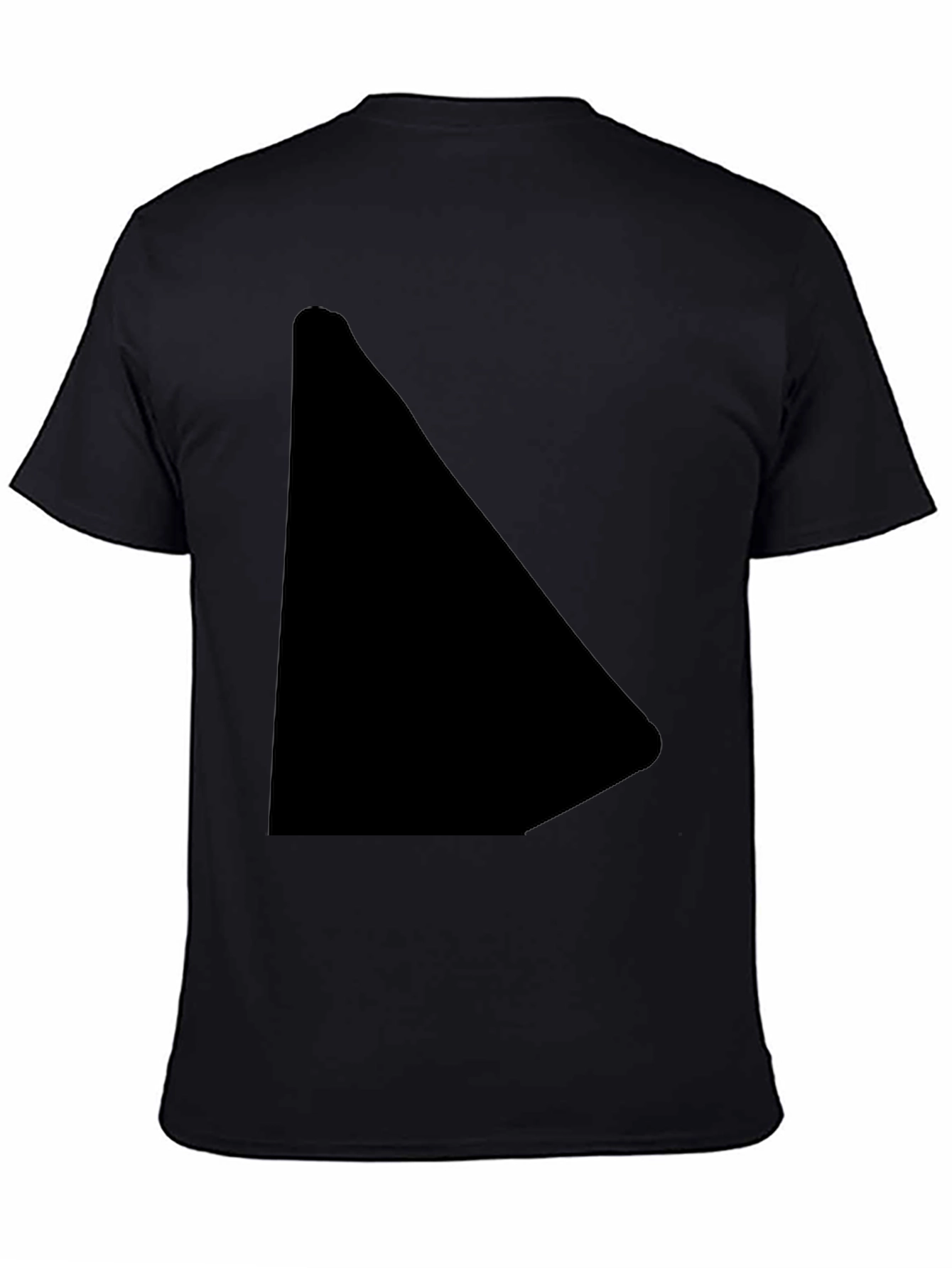 Mens Black Casual T-Shirt