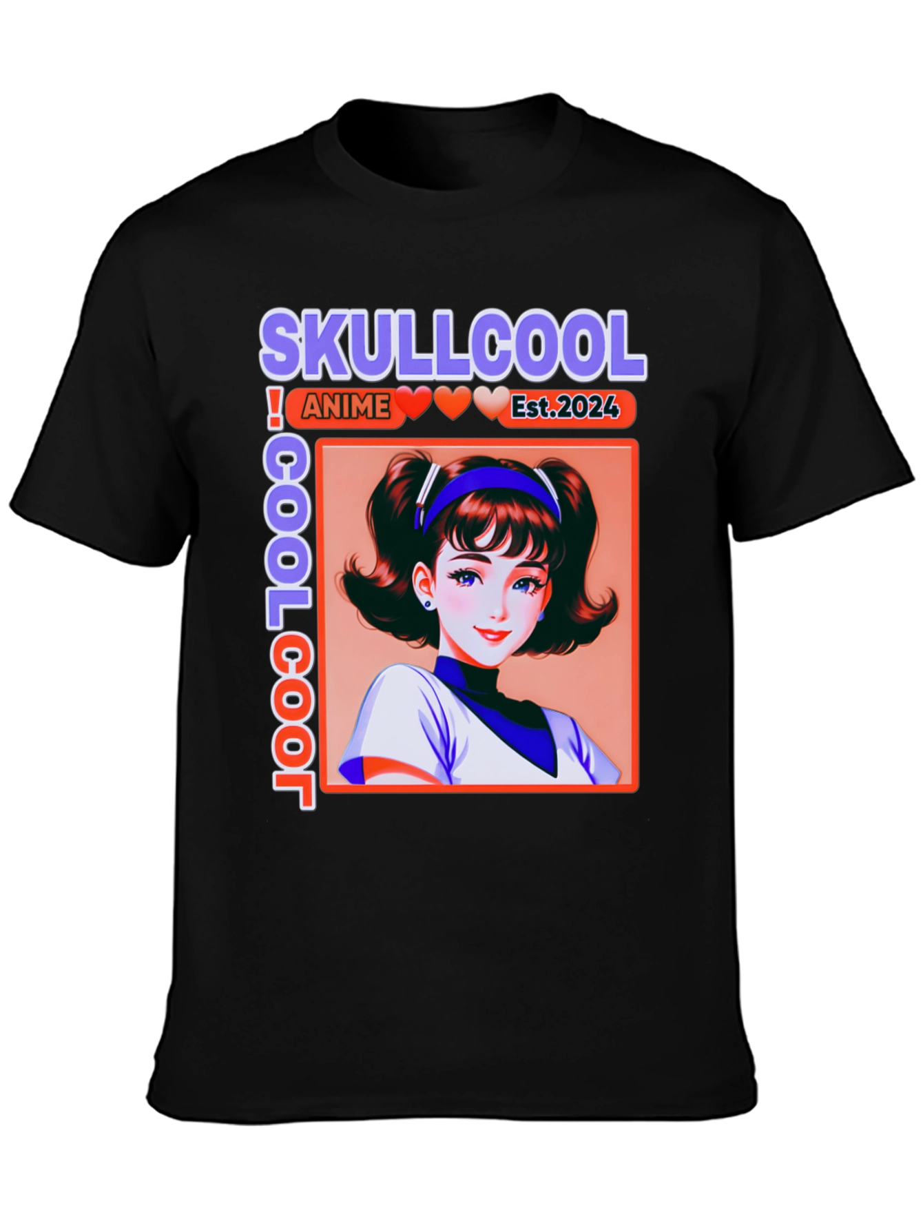 Skullcool Anime Girl T-Shirt