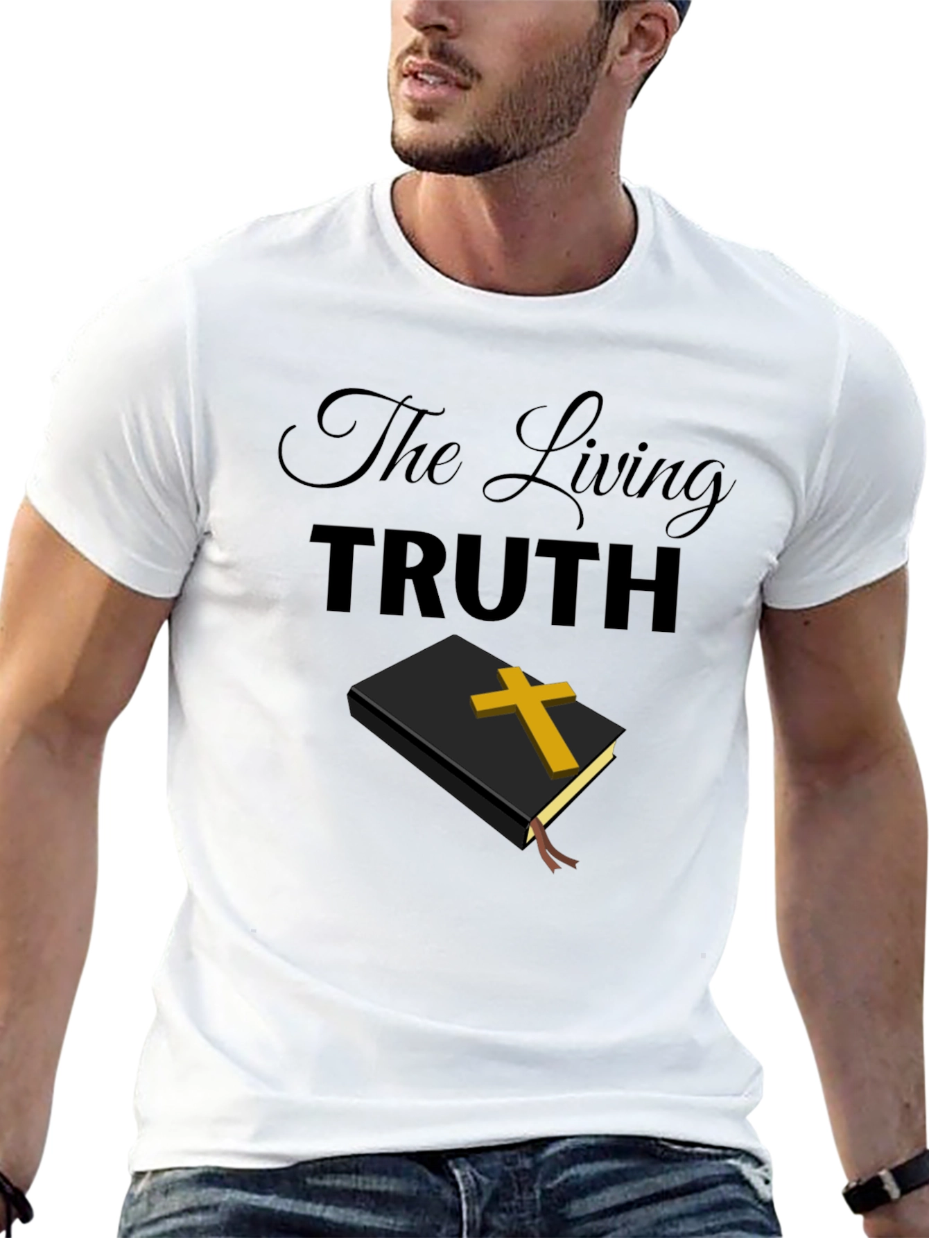 The Living Truth Graphic T-Shirt