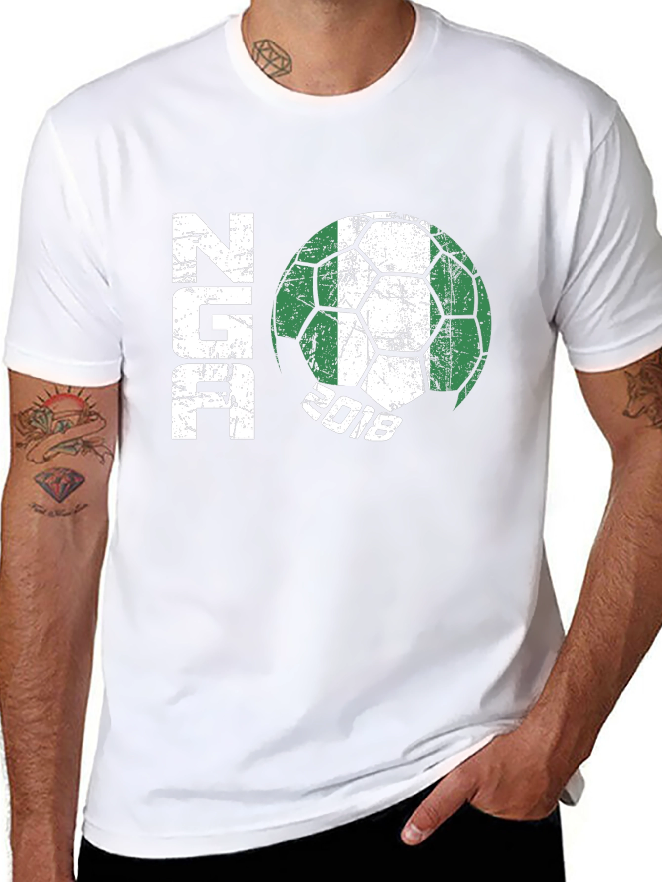 Nigeria Soccer T-Shirt - NGA 2018