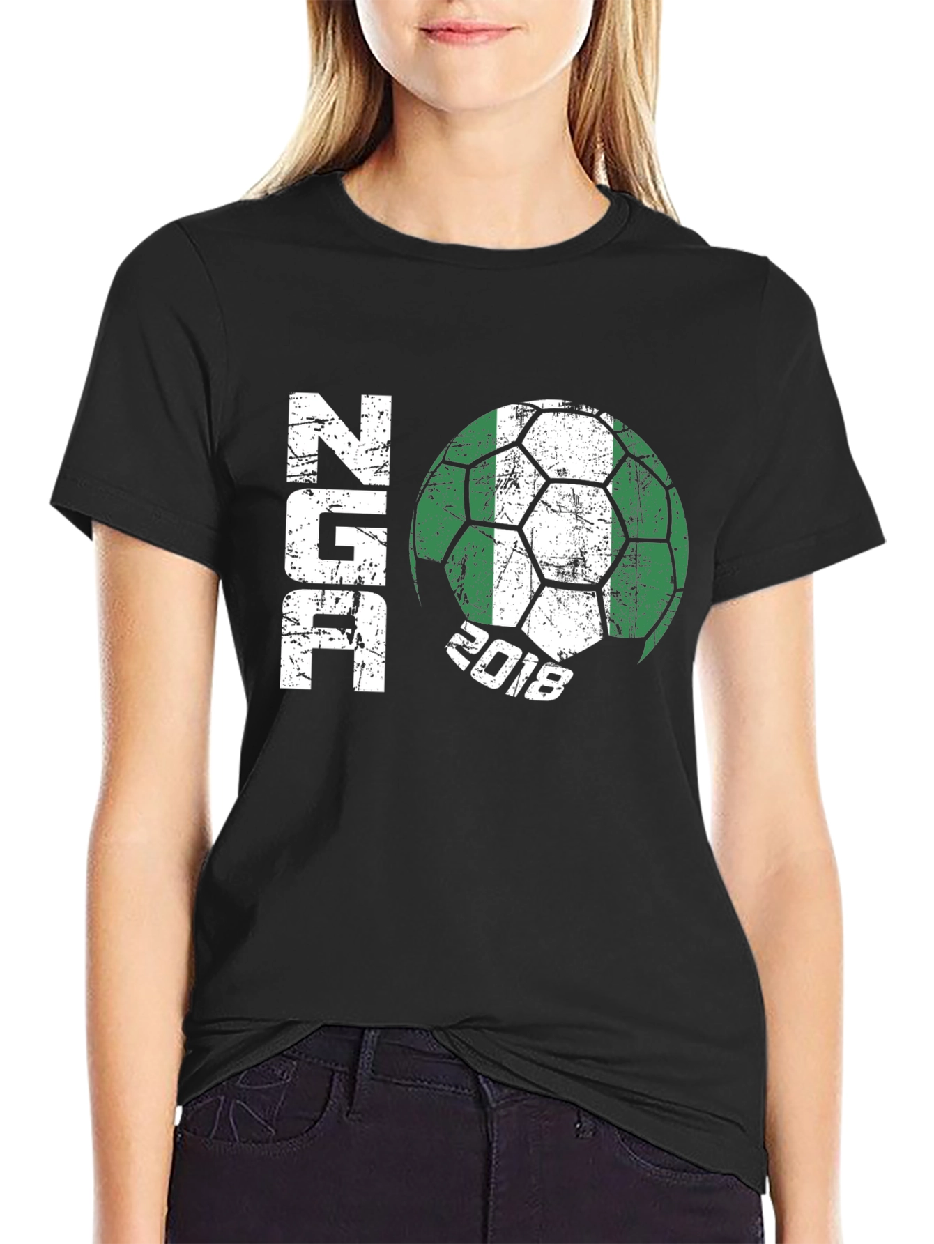 Nigeria Soccer T-Shirt - NGA 2018
