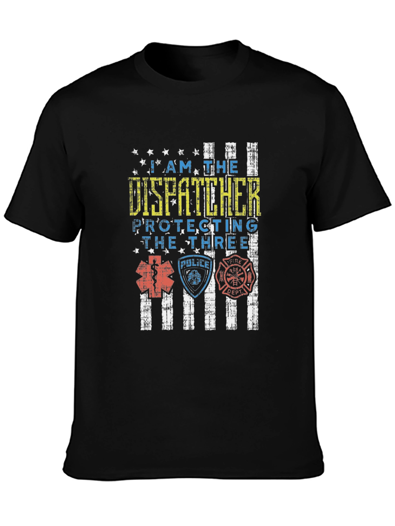 Dispatcher Protecting The Three T-Shirt