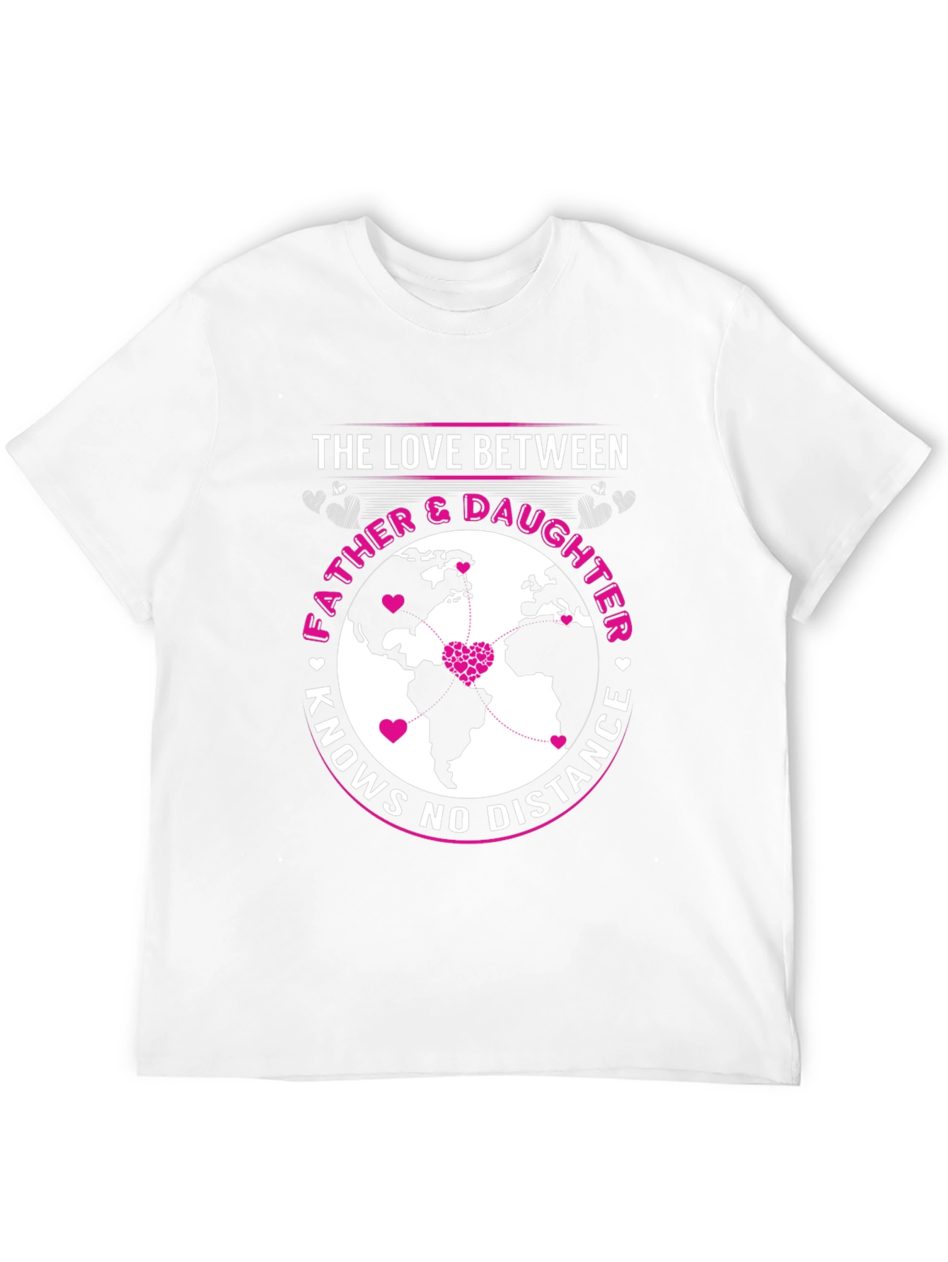 Father & Daughter Love Knows No Distance T-Shirt