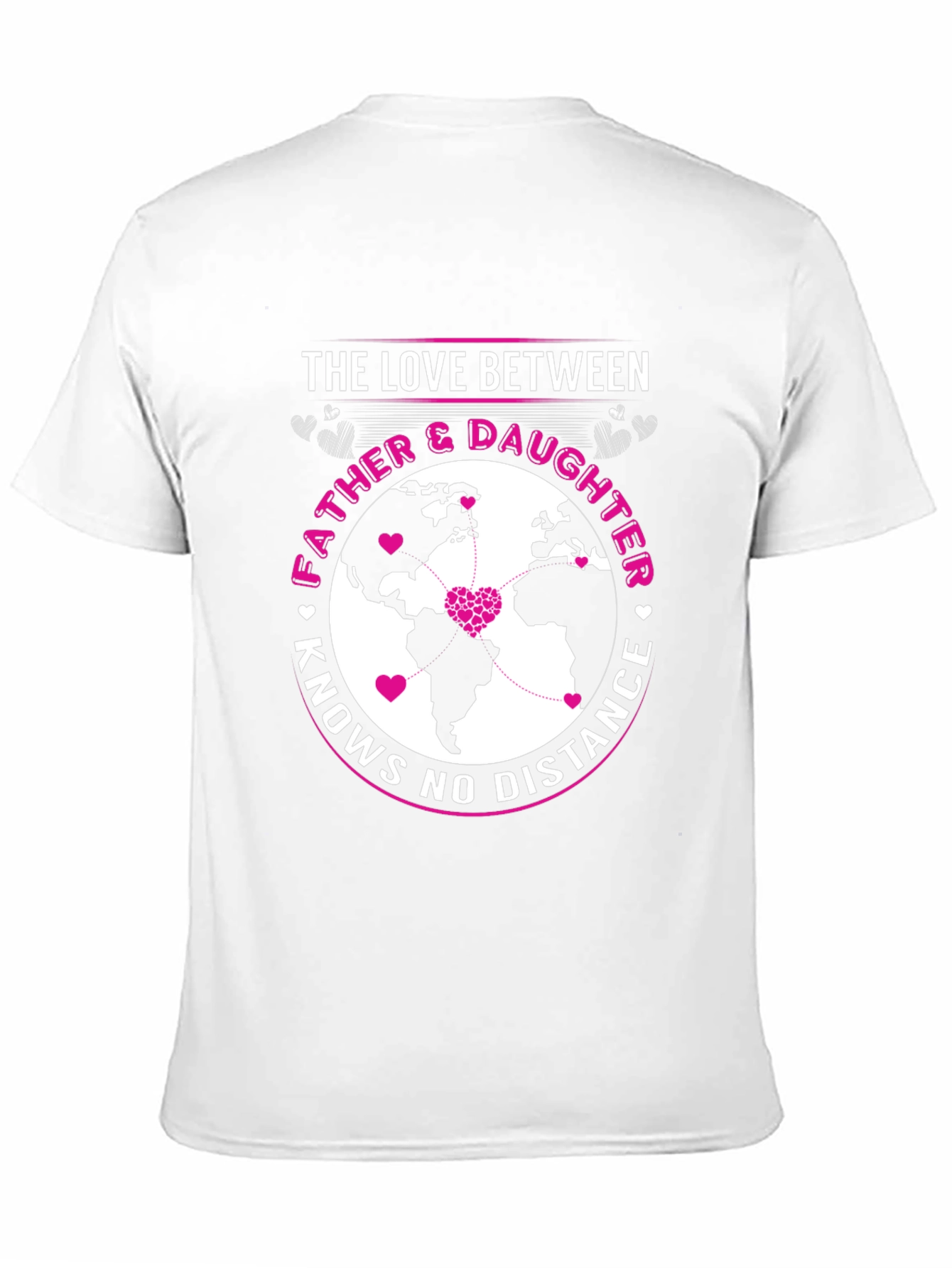 Father & Daughter Love Knows No Distance T-Shirt