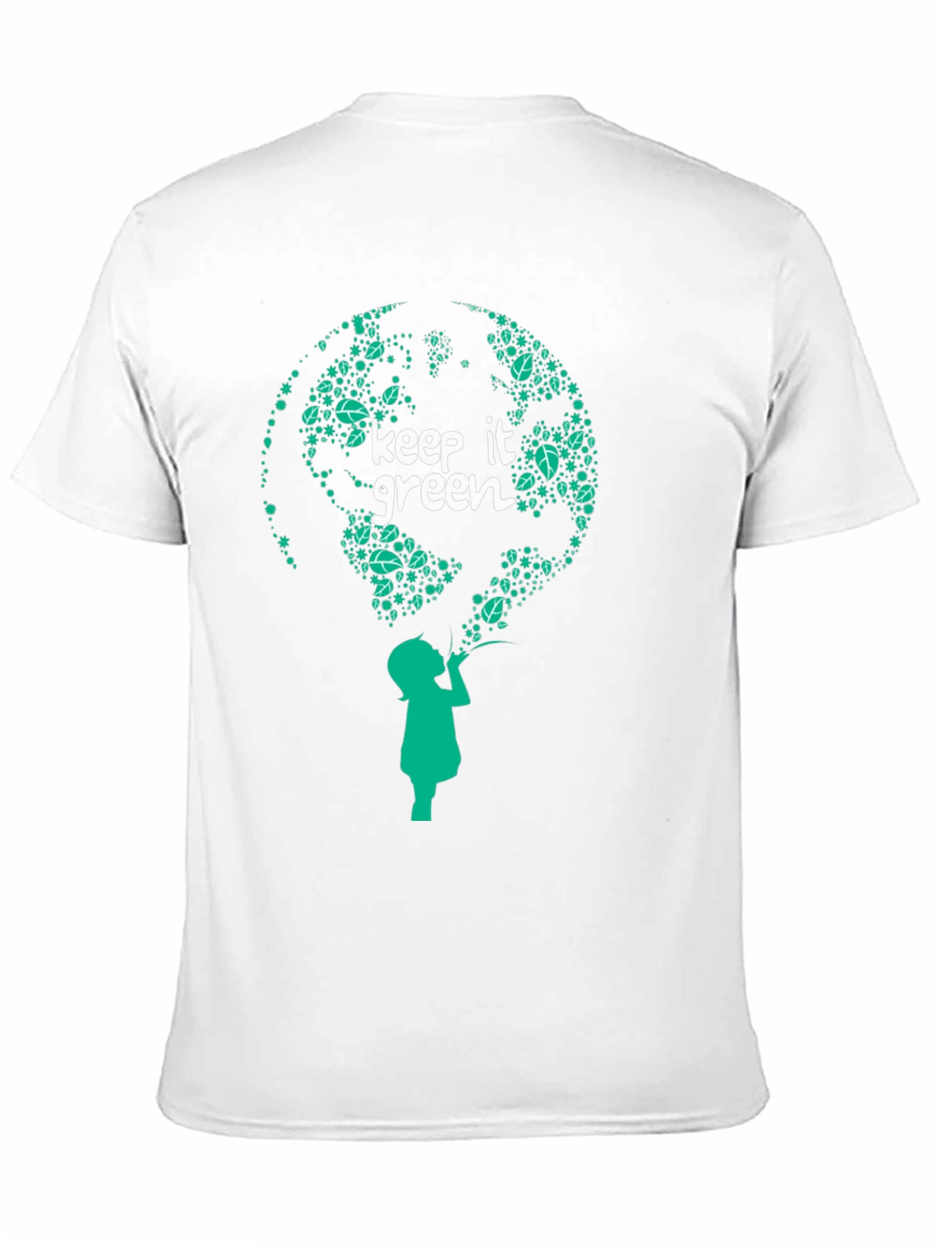 Keep It Green Graphic Tee - Earth-Friendly Design