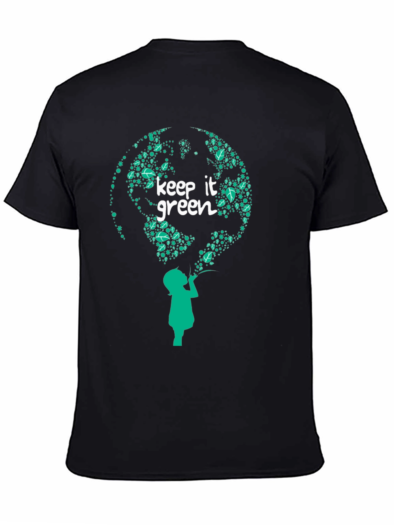 Keep It Green Graphic Tee - Earth-Friendly Design