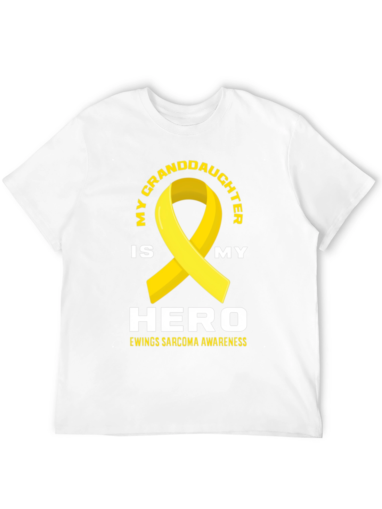 My Granddaughter is My Hero Ewing Sarcoma Awareness T-Shirt