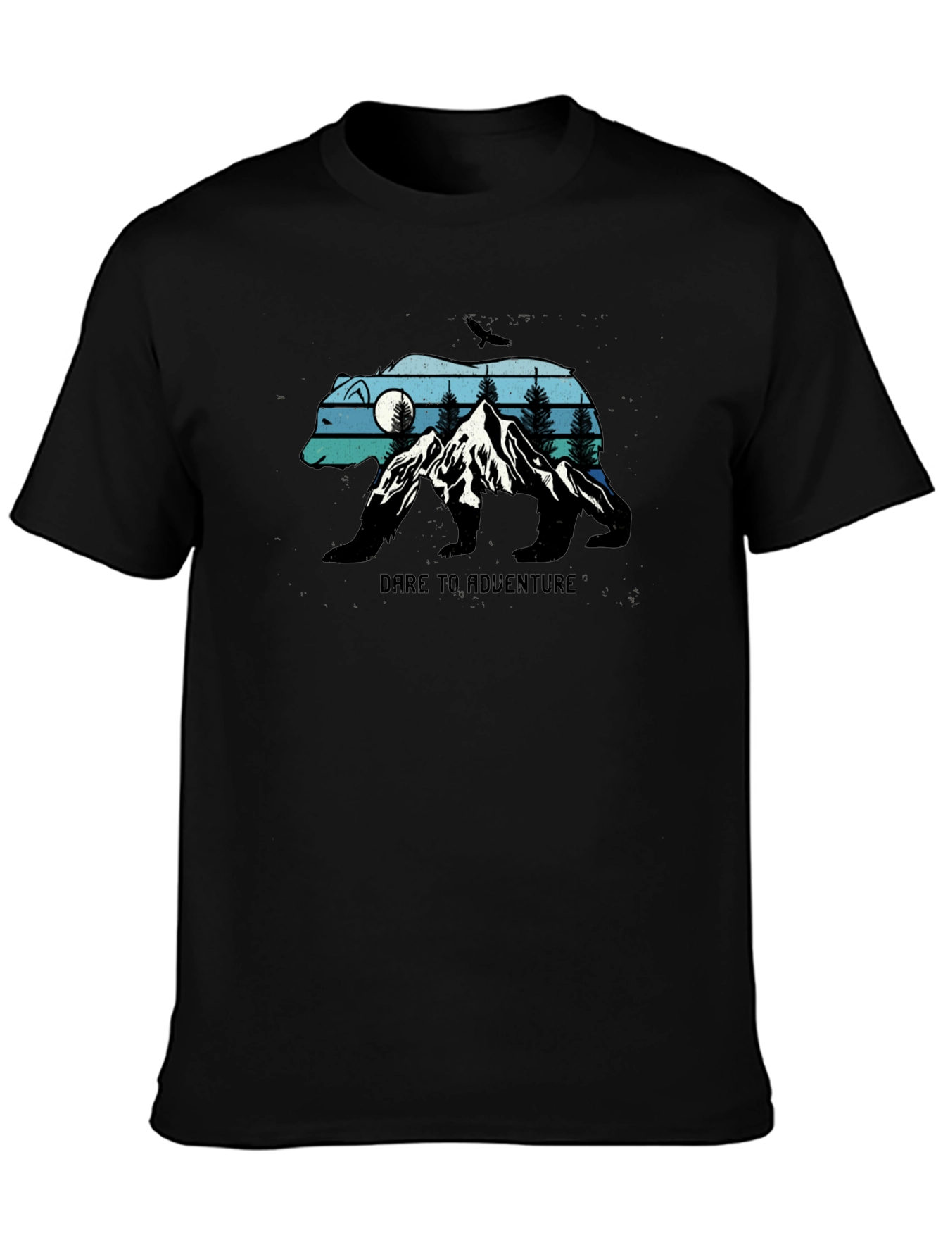 Dare to Adventure Black Bear Graphic Tee