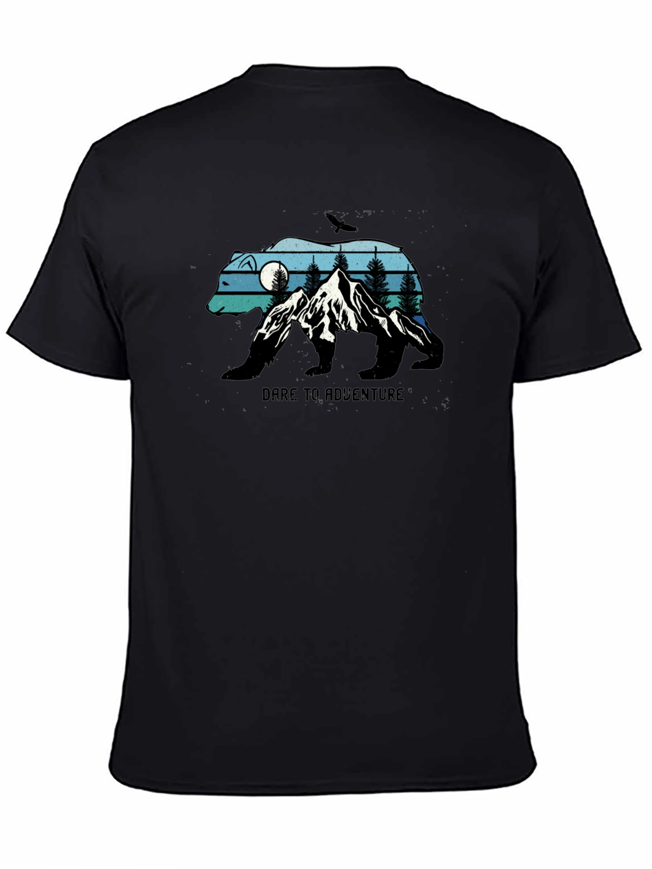 Dare to Adventure Black Bear Graphic Tee