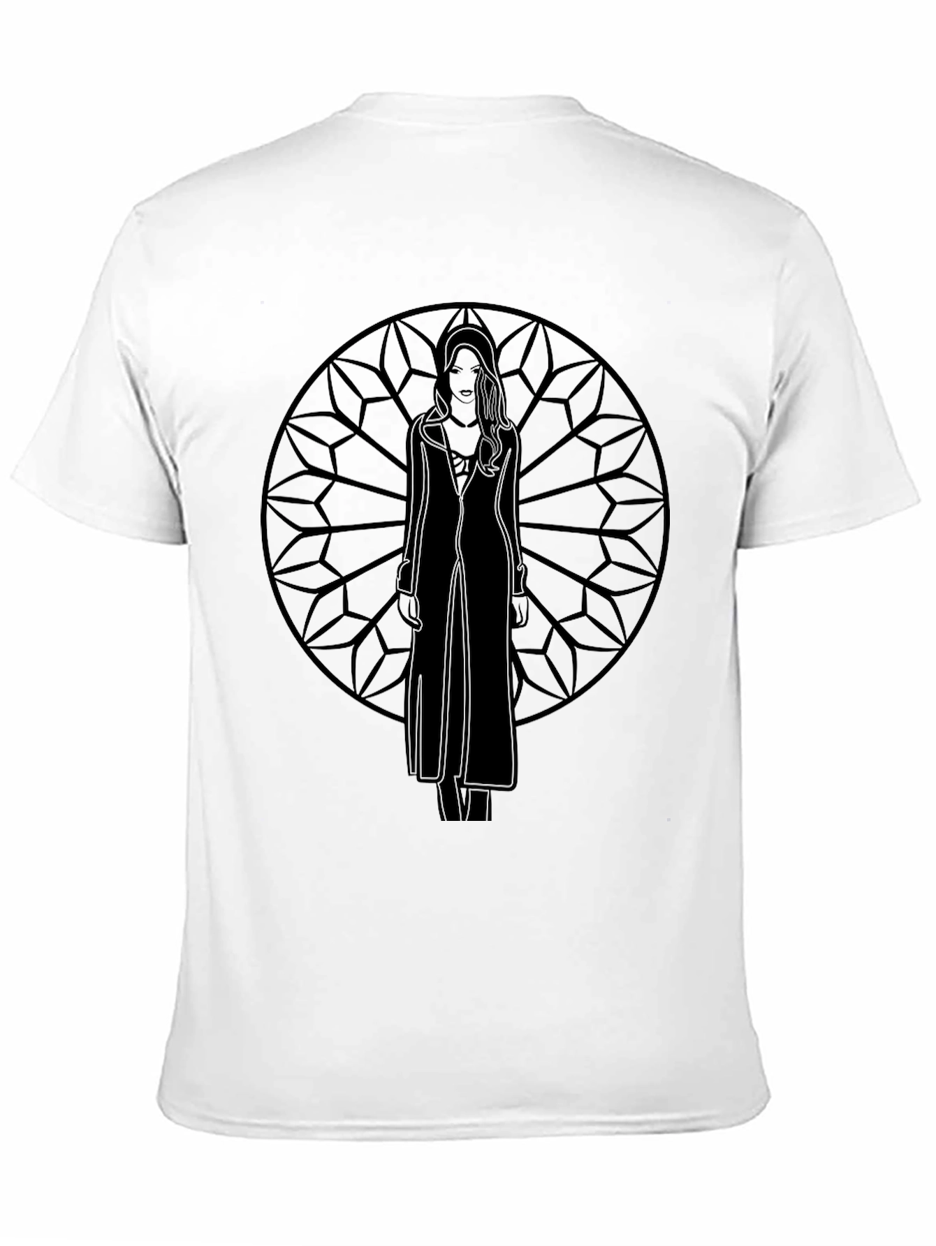 Mystic Silhouette T-Shirt - Gothic Style Graphic Tee