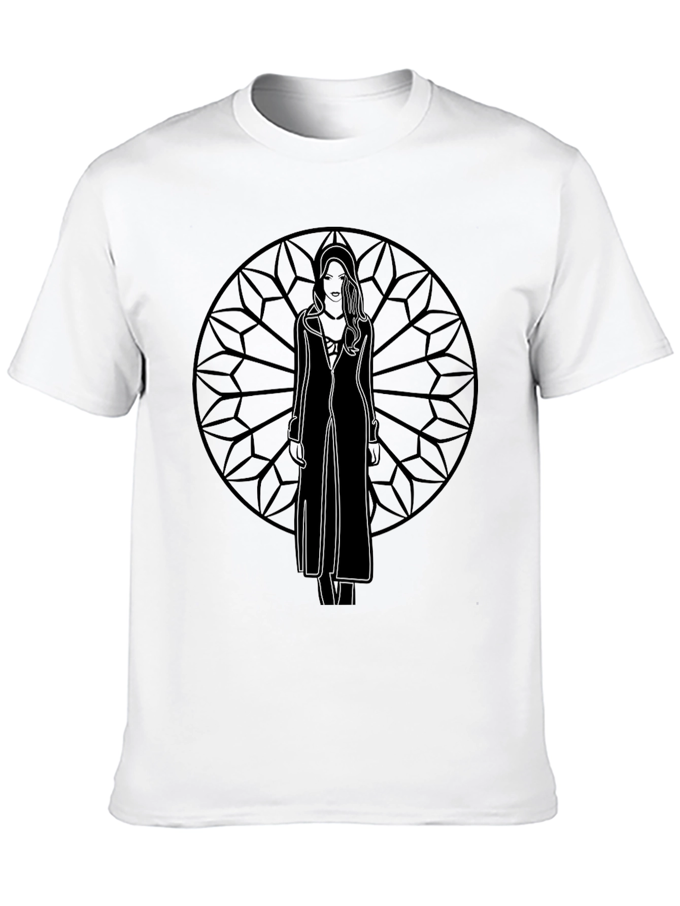 Mystic Silhouette T-Shirt - Gothic Style Graphic Tee