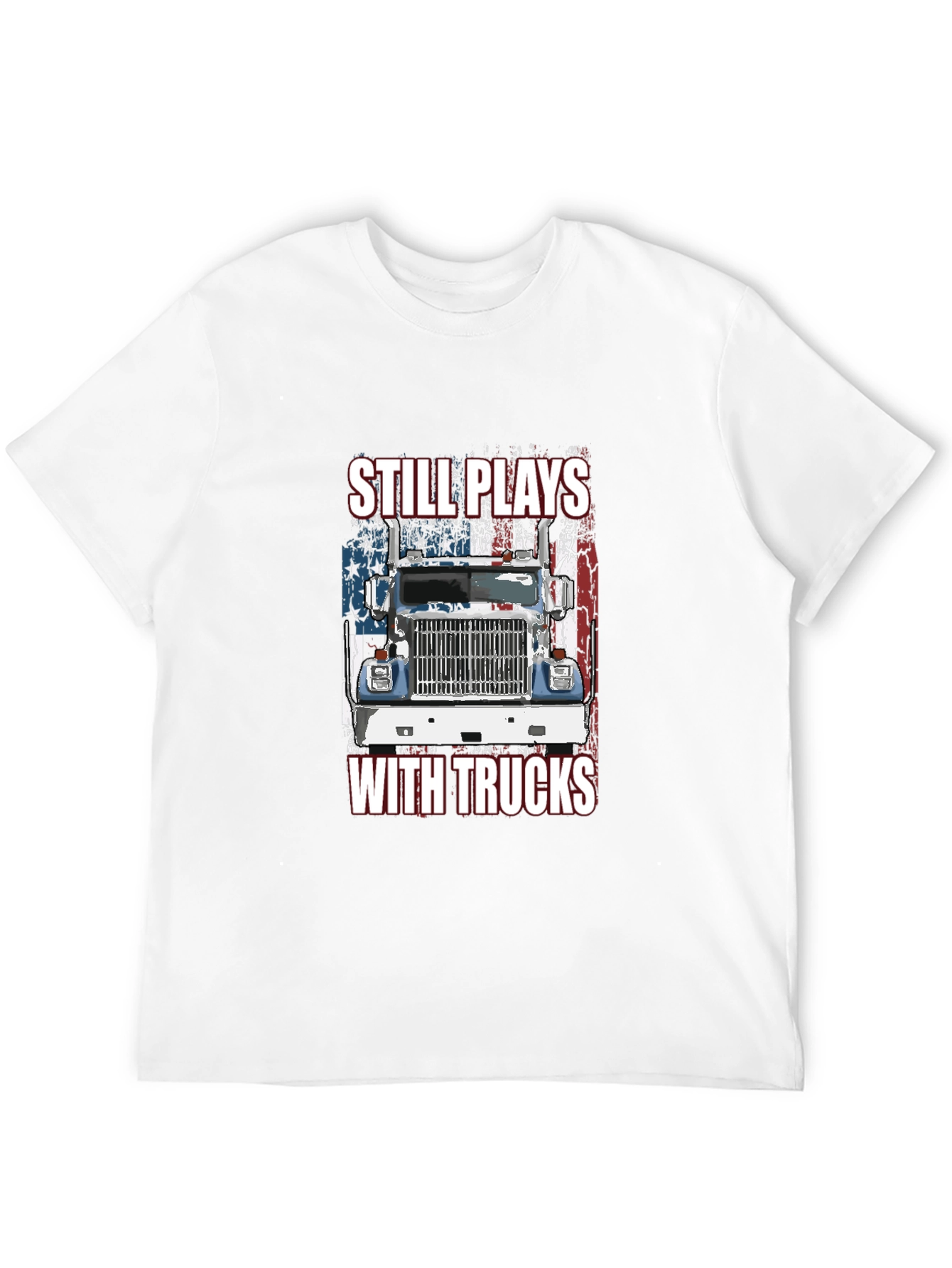 Still Plays With Trucks Graphic Tee
